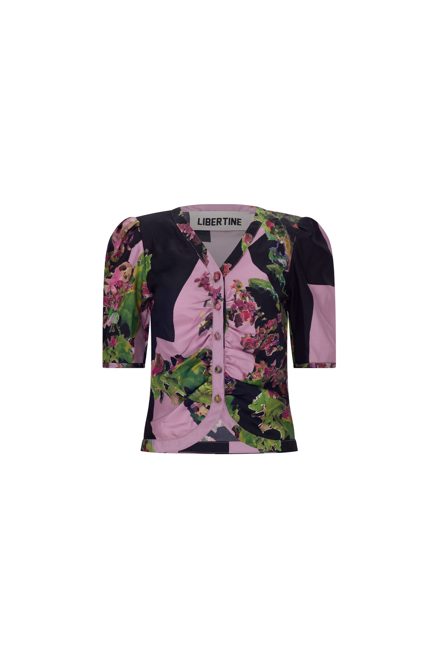 'PINK LONDON TERRACE' MONACO TOP - - Libertine