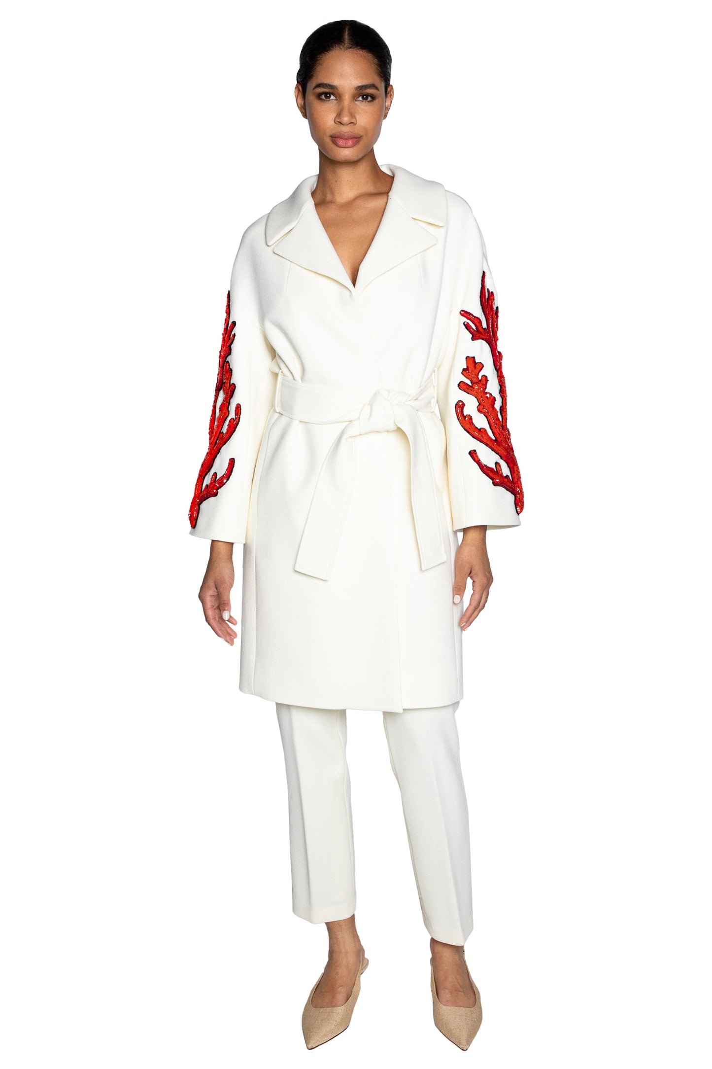 'VENETIAN REEF' VIENNA WRAP COAT - - Libertine