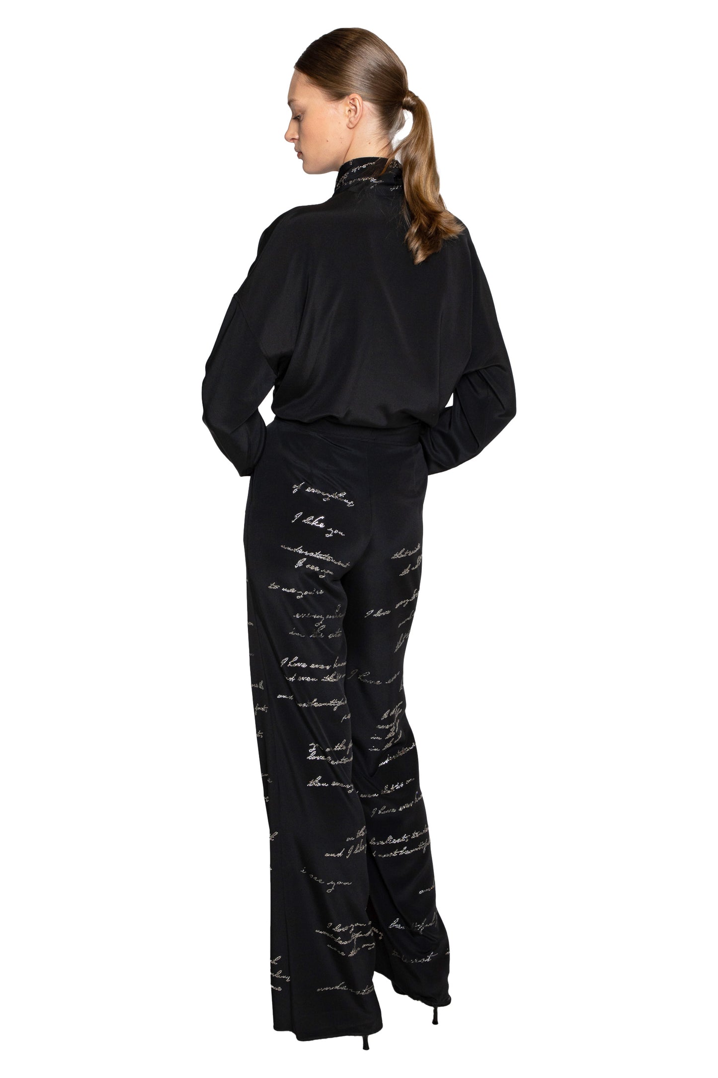 'BODY LANGUAGE' WIDE LEG TROUSER - - Libertine