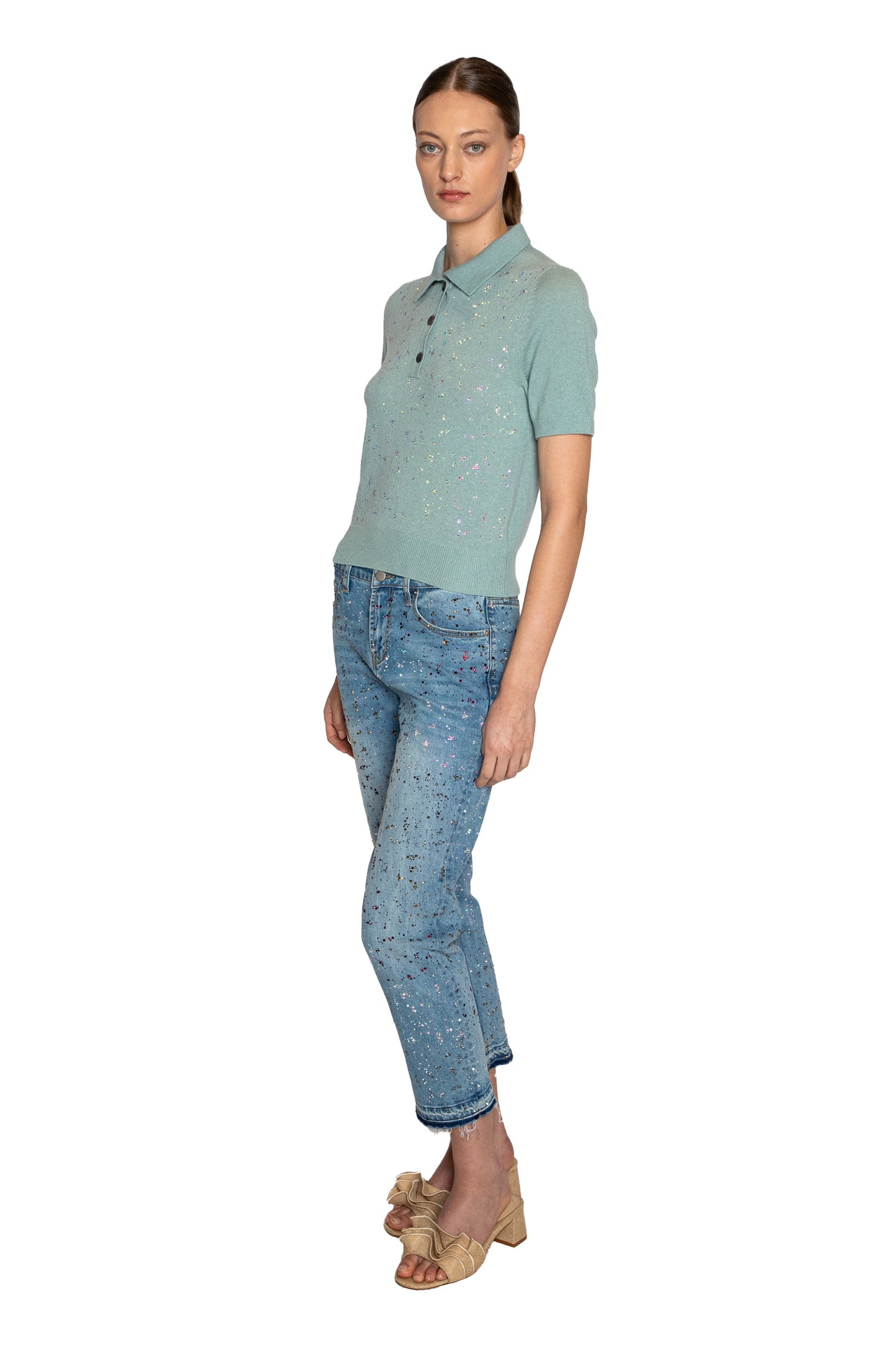 'METEOR SHOWER' BOYFRIEND JEAN - - Libertine