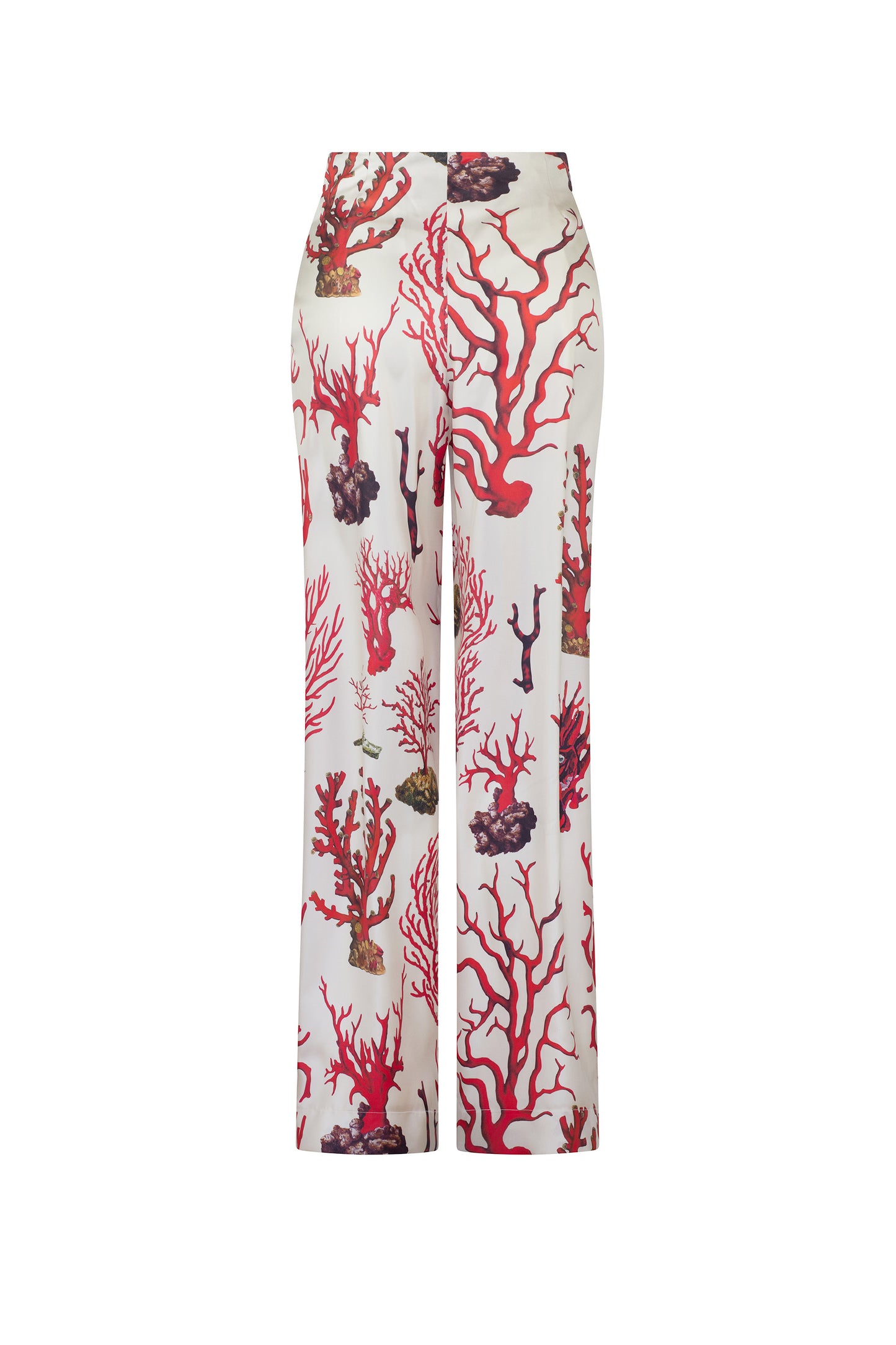 'VENETIAN CORAL' TIE PANT - - Libertine