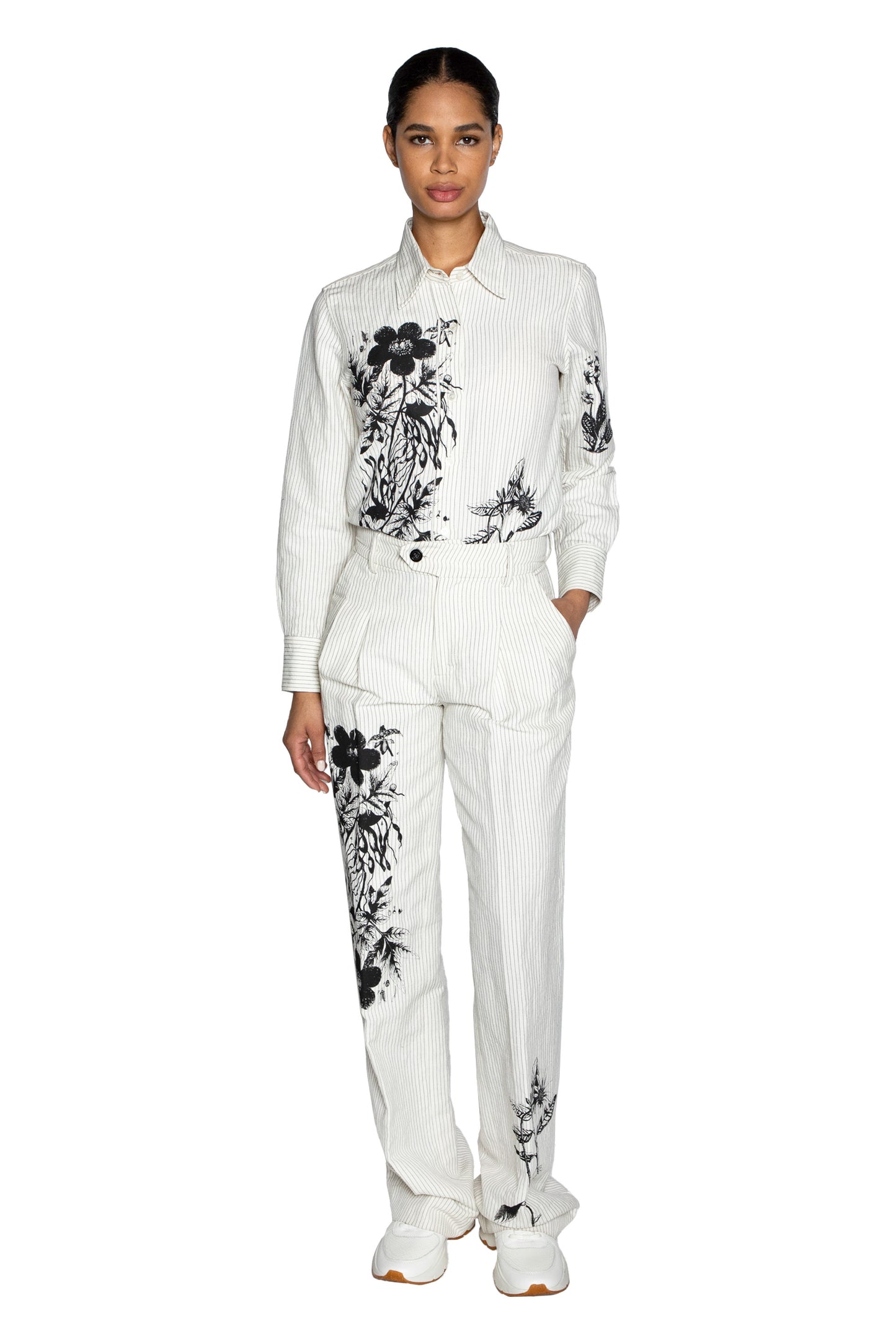 'GOTH BOTANICAL' BAGGY TROUSER - - Libertine