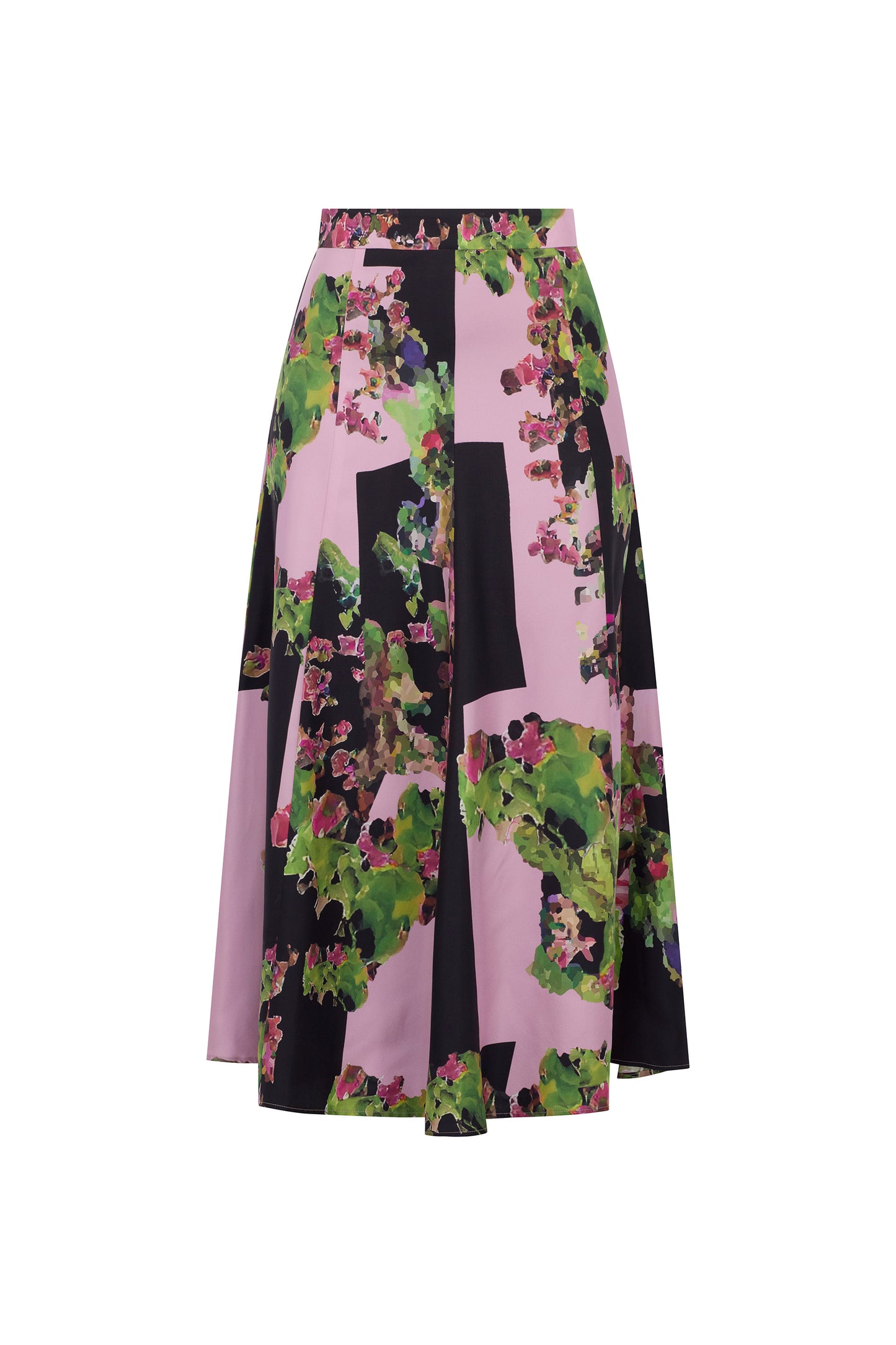 'PINK LONDON TERRACE' TULIP SKIRT - - Libertine