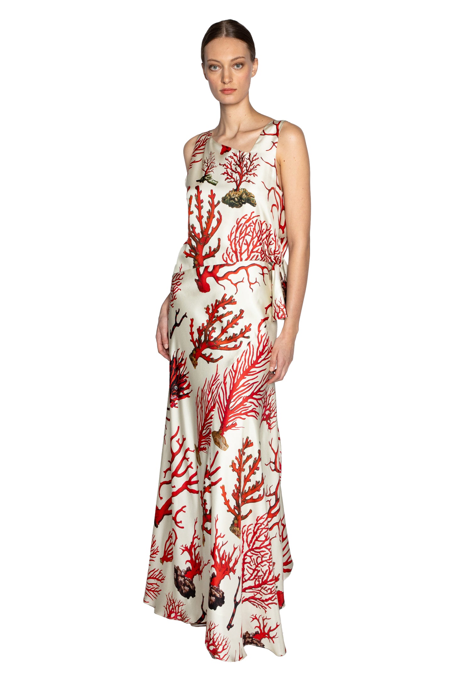 'VENETIAN CORAL' CHRISTINE GOWN - - Libertine