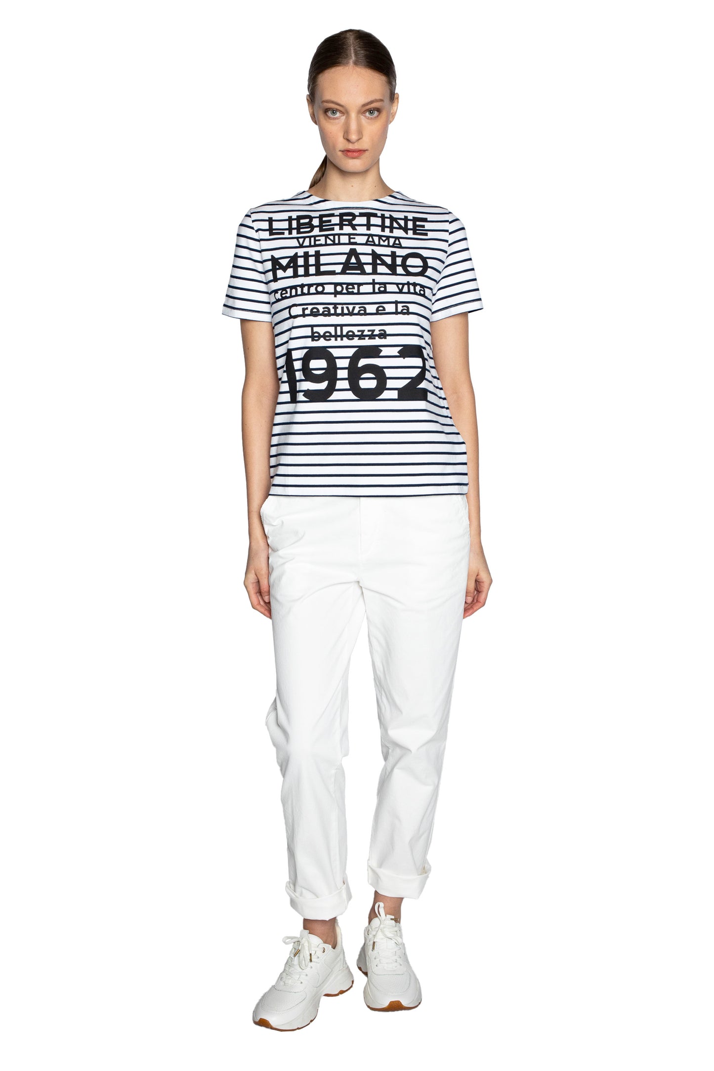 '1962 MILANO' SHORT SLEEVE T SHIRT - - Libertine