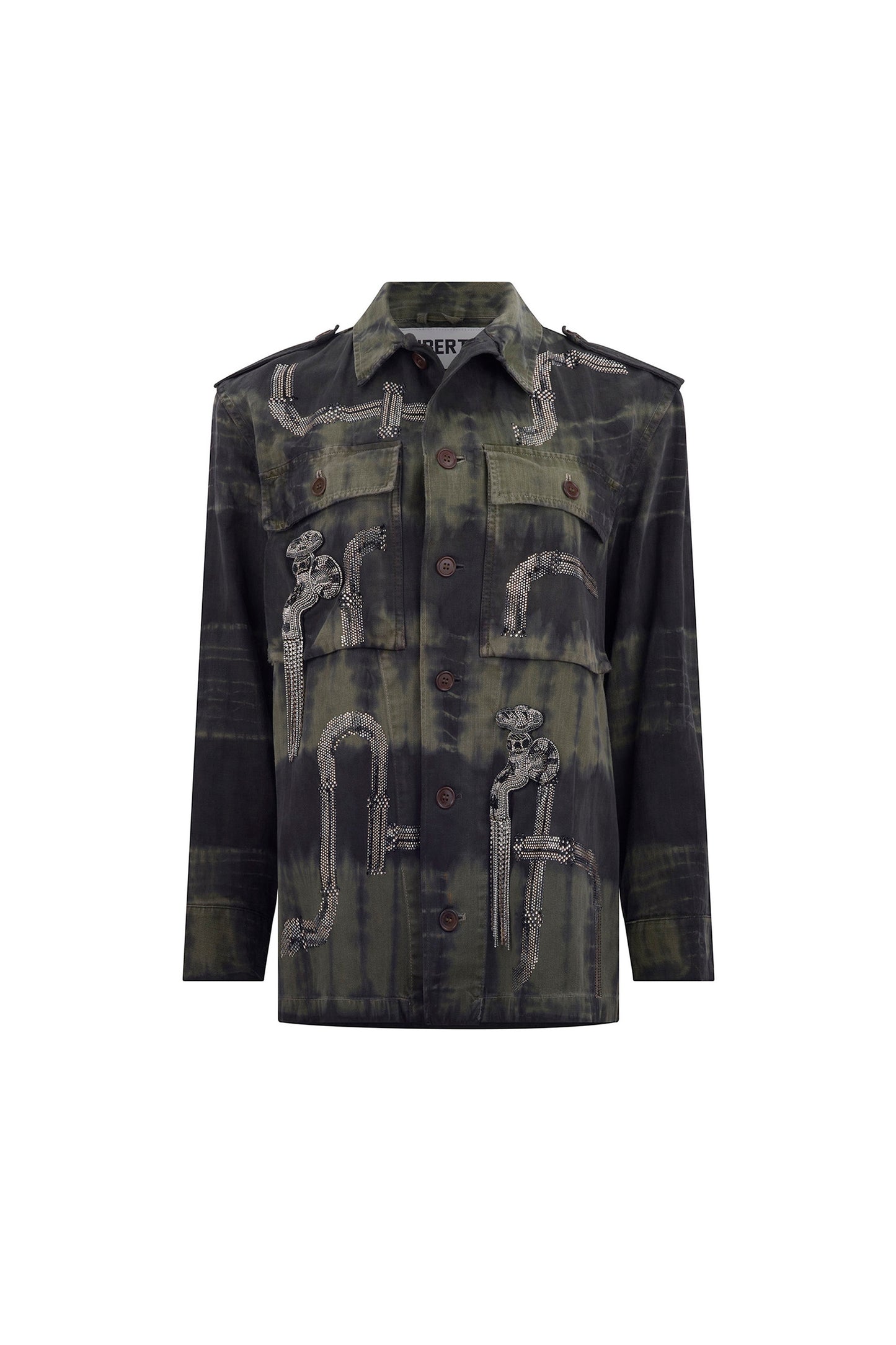 'PIPE DOWN' FRENCH MILITARY JACKET - - Libertine