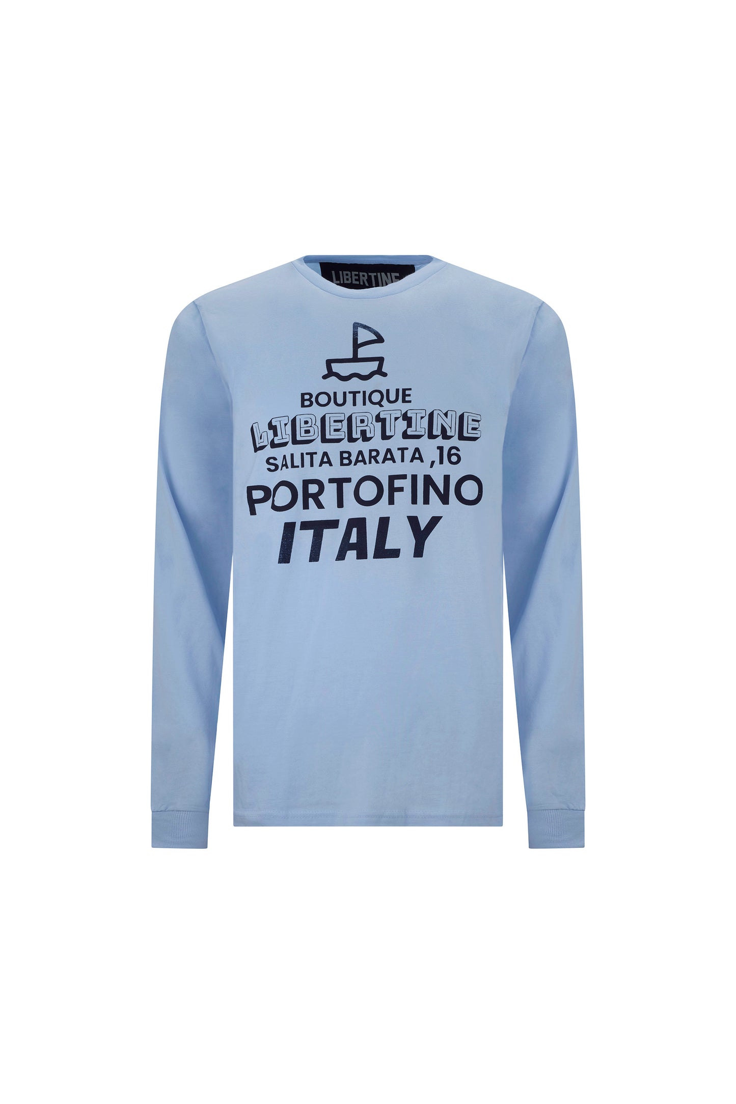 'OTW TO PORTOFINO' LONG SLEEVE T SHIRT - - Libertine