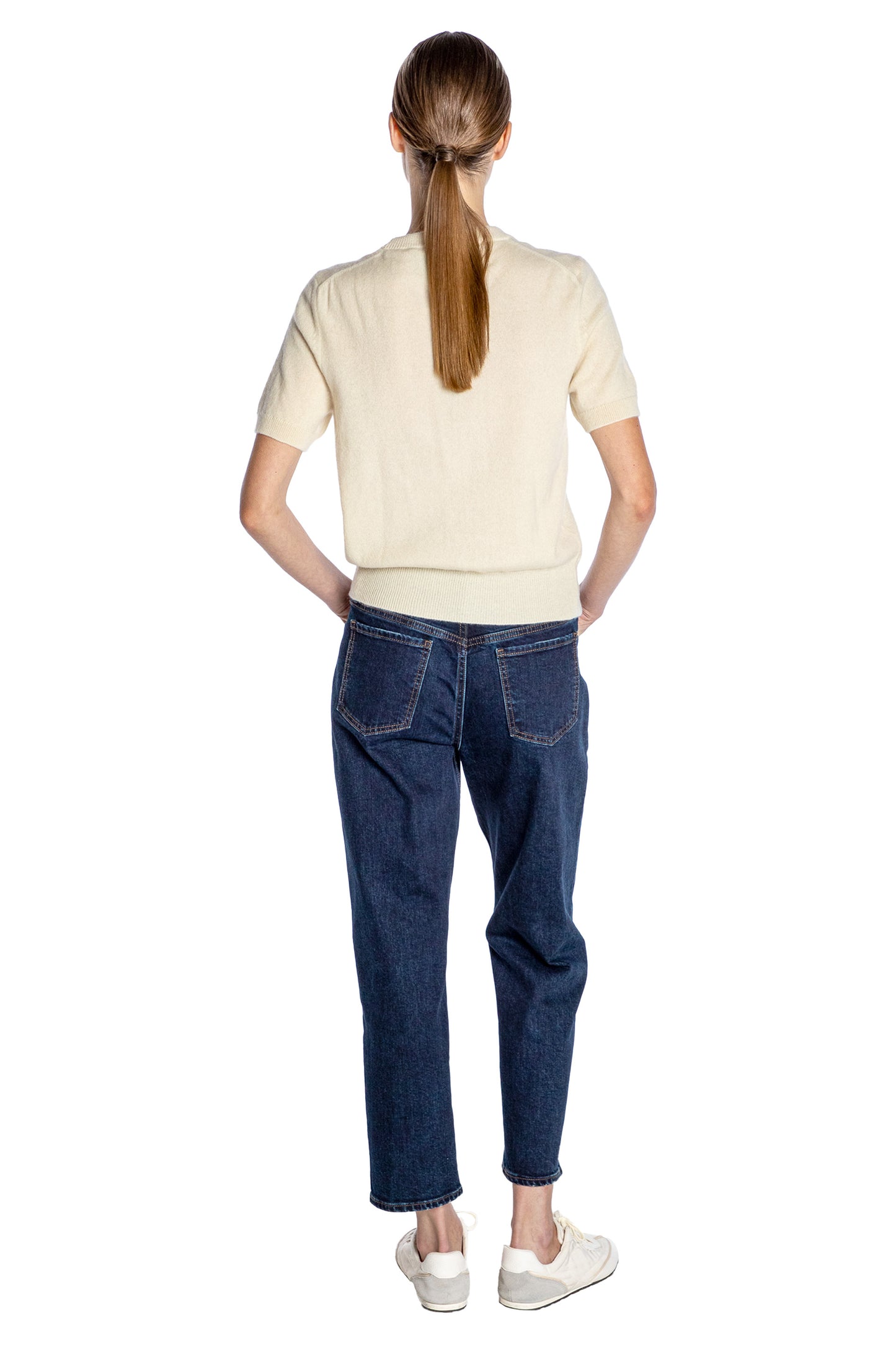 'PORCELAIN GARDEN' SHORT SLEEVE PULLOVER - - Libertine