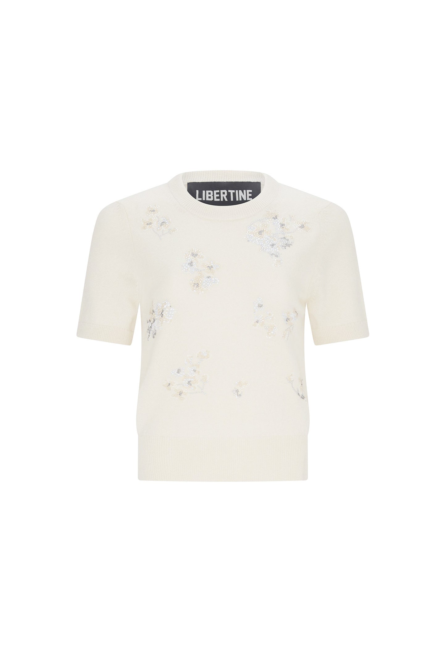'PORCELAIN GARDEN' SHORT SLEEVE PULLOVER - - Libertine
