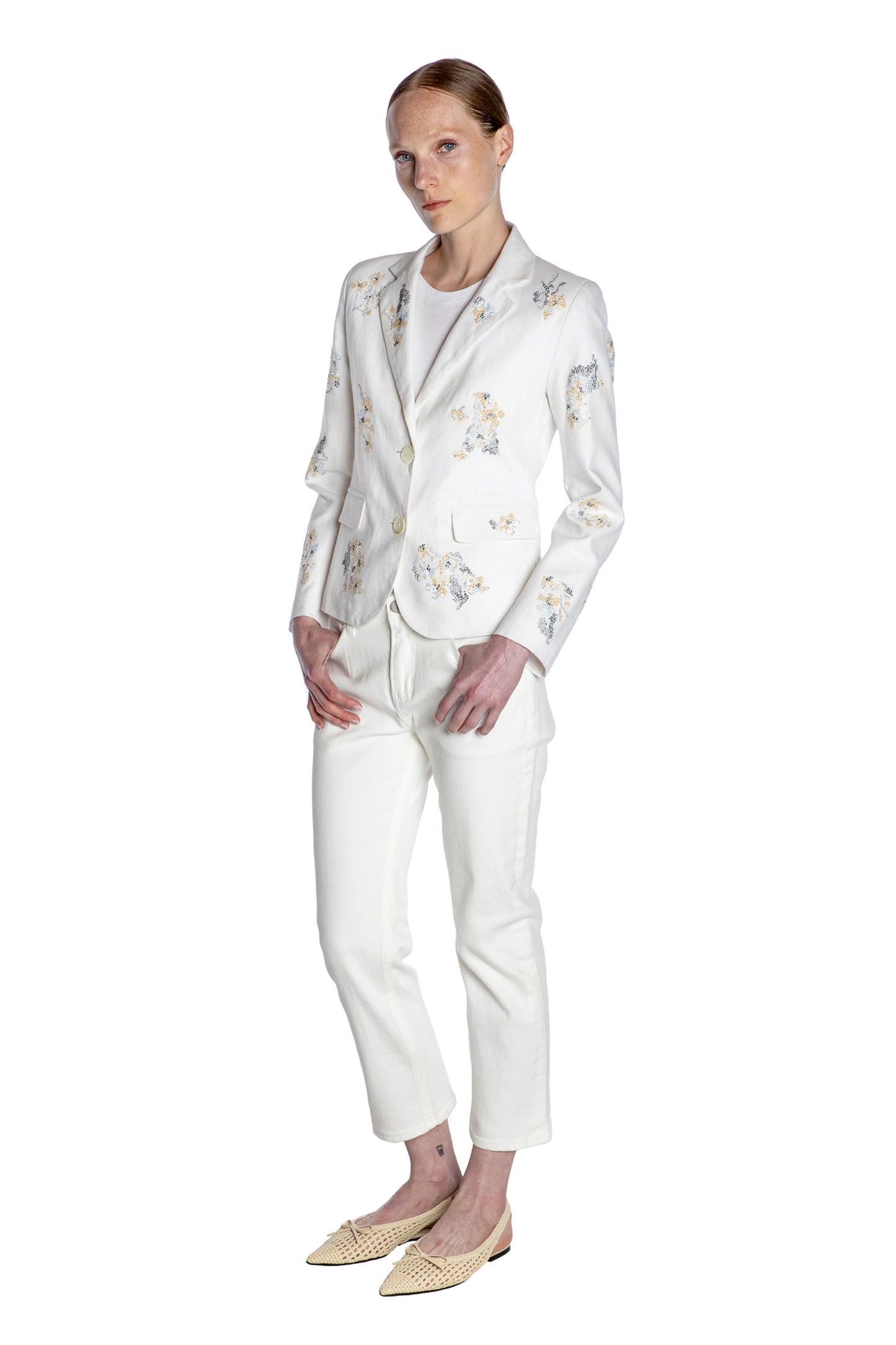 'PORCELAIN GARDEN' CLASSIC JACKET - - Libertine