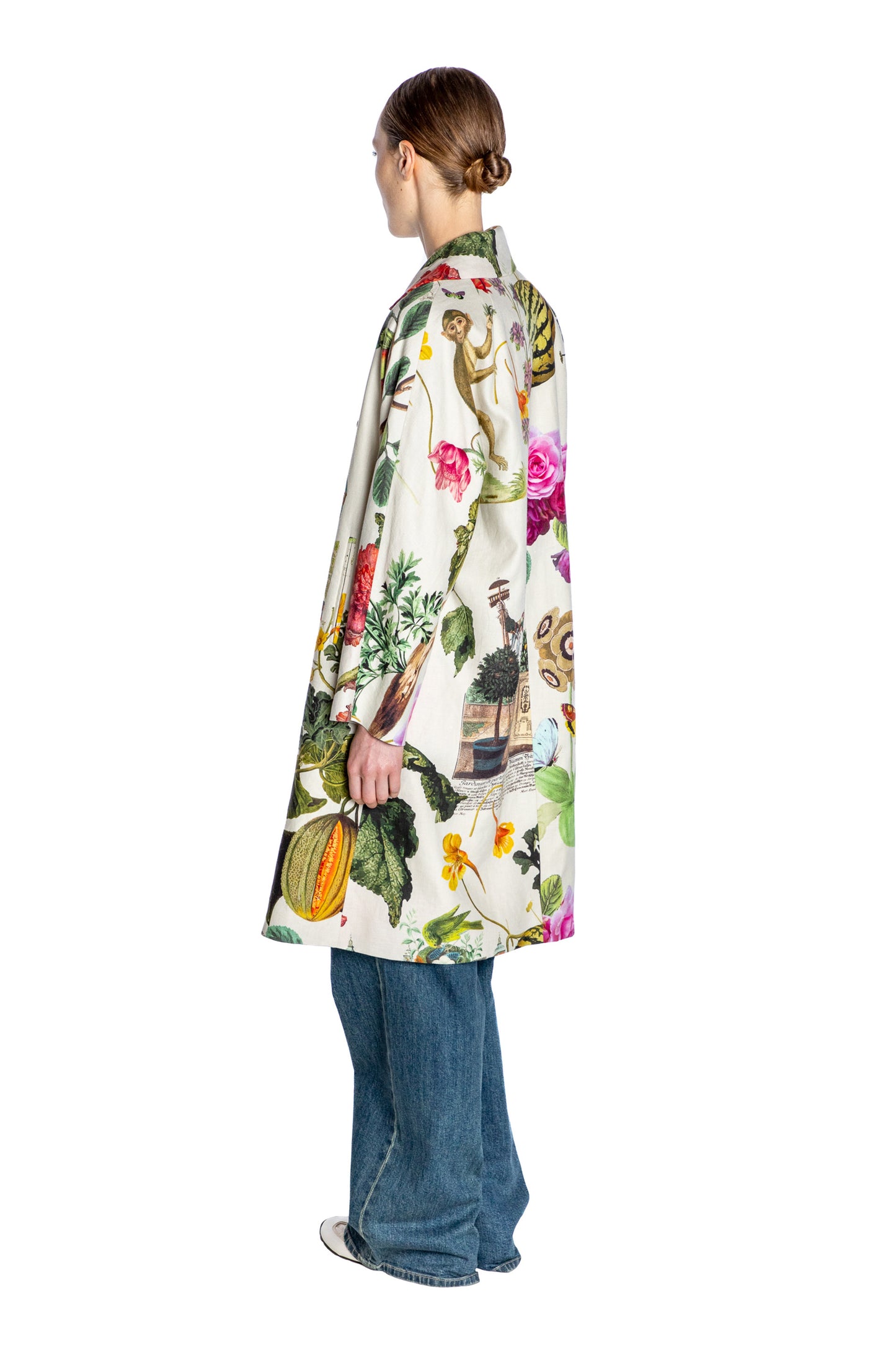 'HOLLYHOCK' L/S OVERSIZED COAT - - Libertine