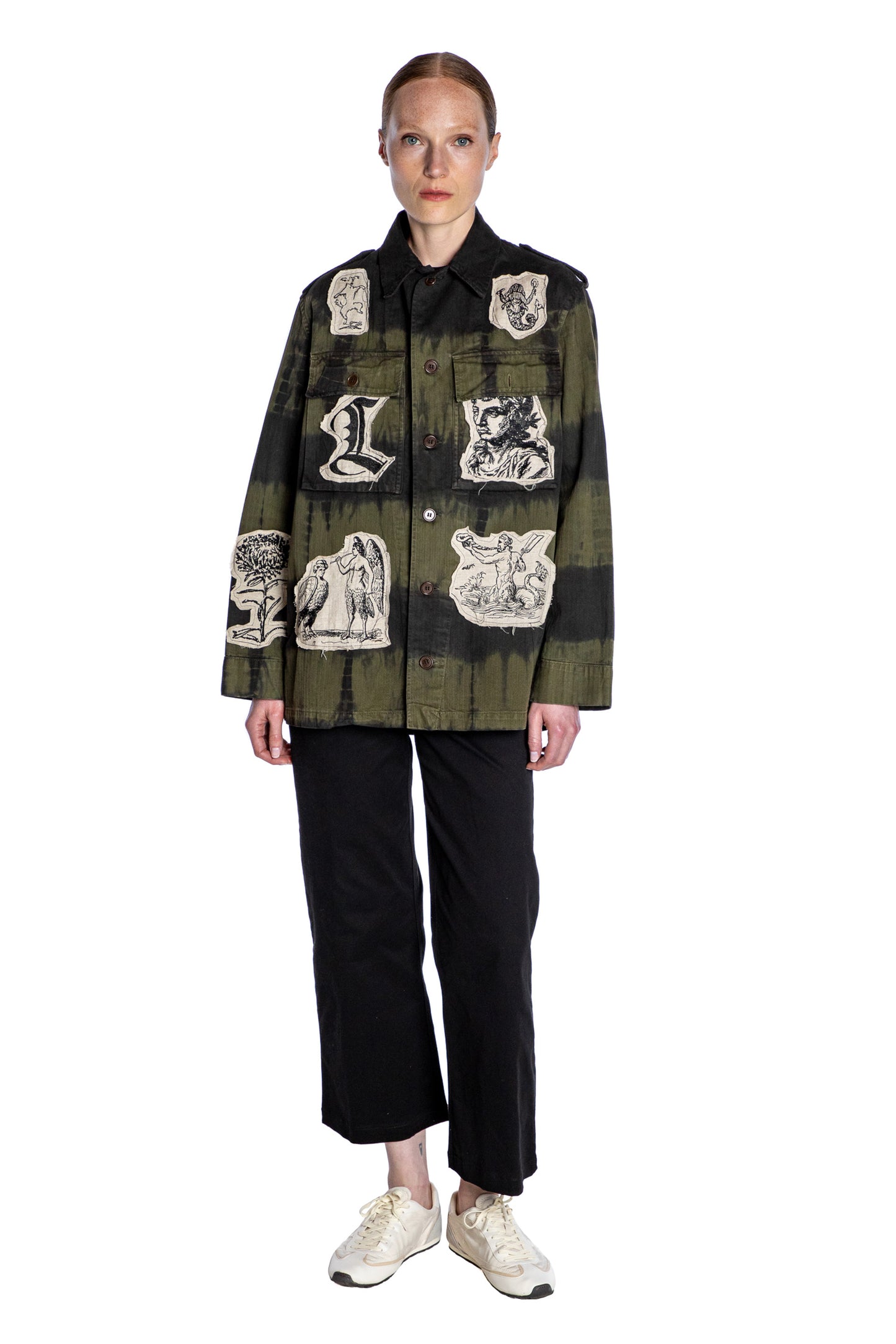 'NERO' VINTAGE FRENCH MILITARY JACKET - - Libertine