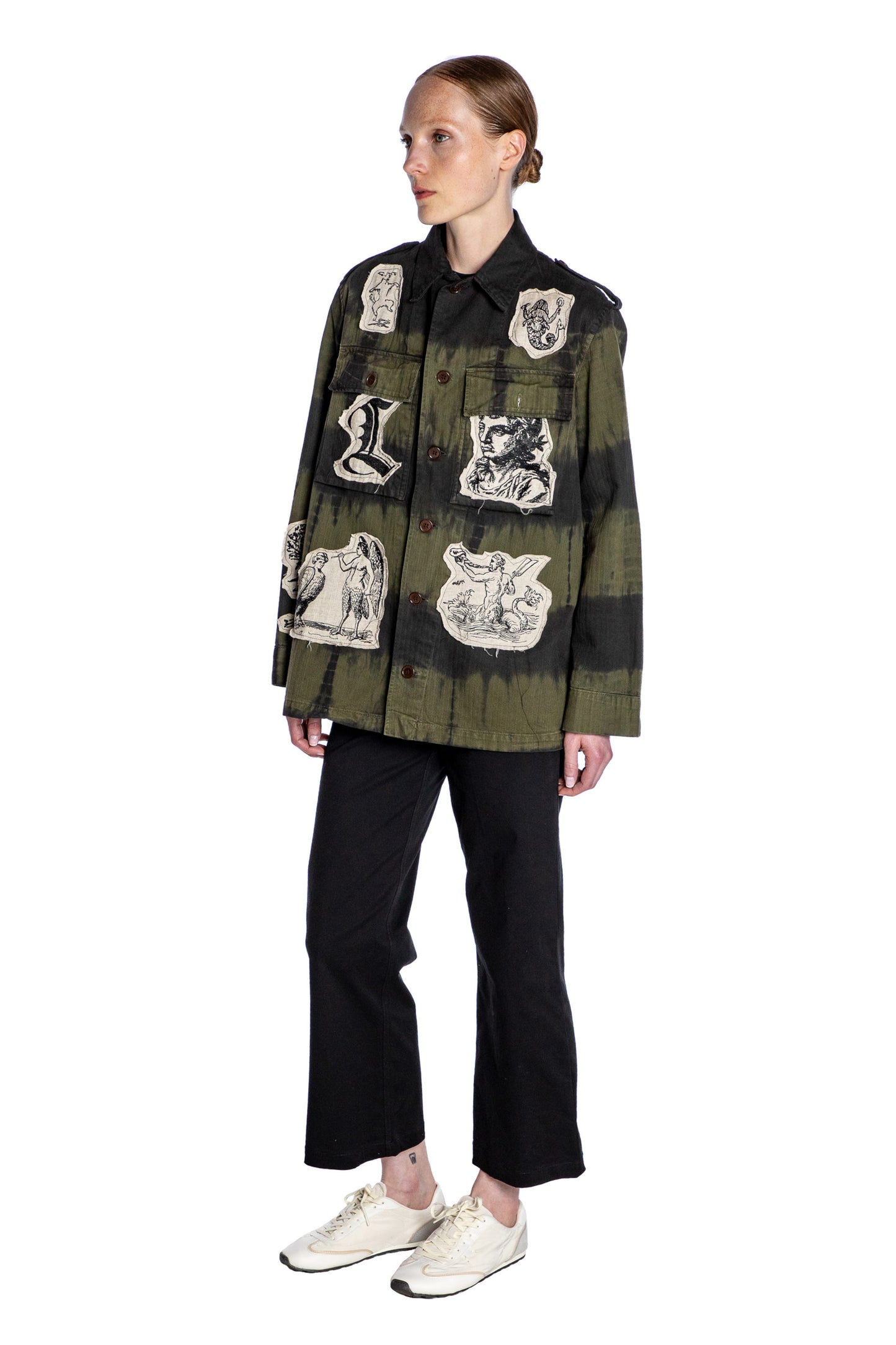 'NERO' VINTAGE FRENCH MILITARY JACKET - - Libertine