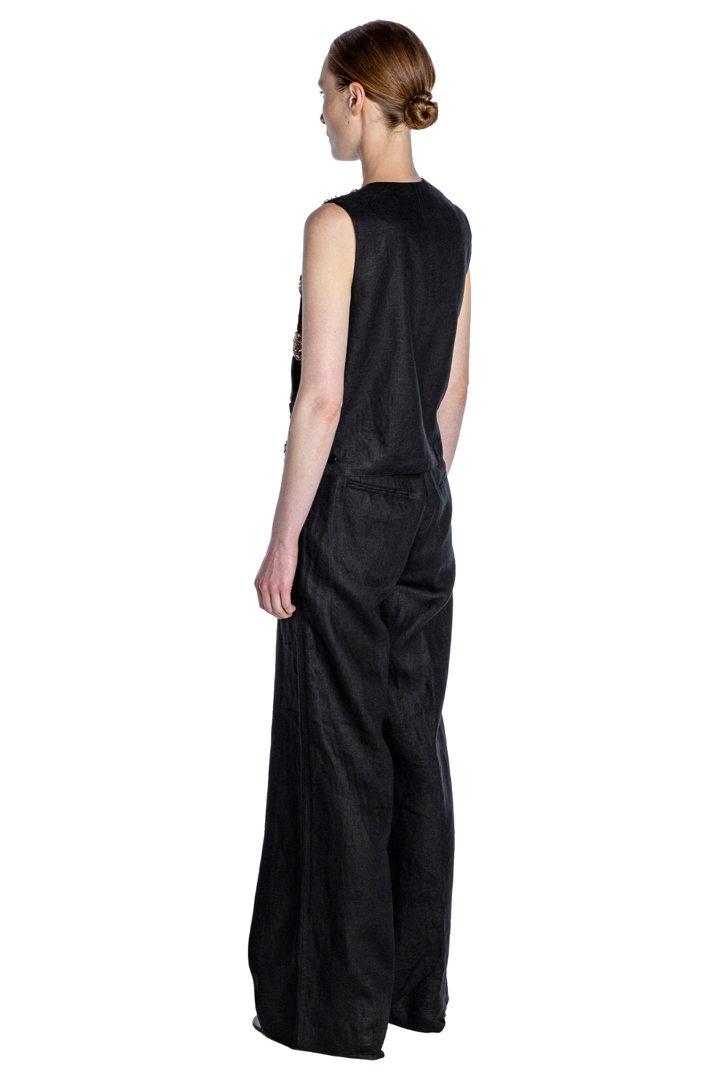 'LAVISH GARDEN' EMBELLISHED WAISTCOAT - - Libertine