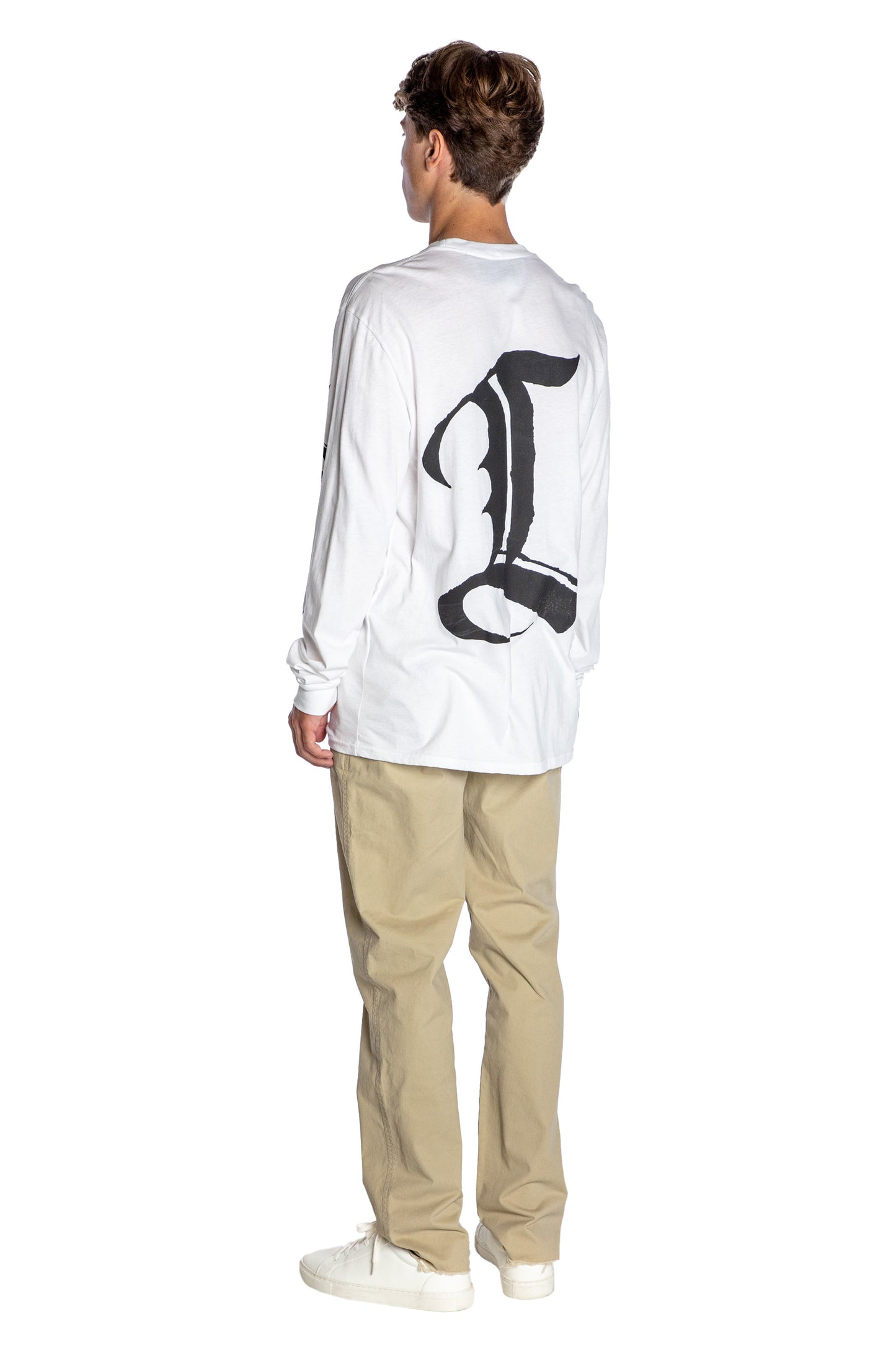 'PAIX SILK SCREEN' LONG SLEEVE T SHIRT - - Libertine