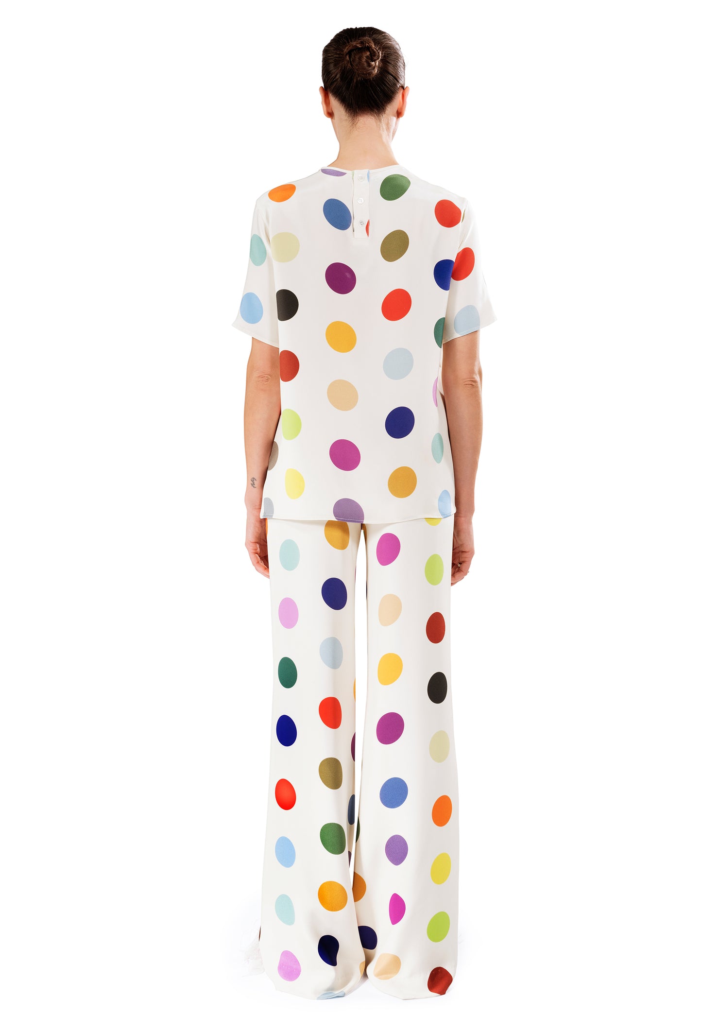 'SPOTS' WIDE LEG PANTS - - Libertine