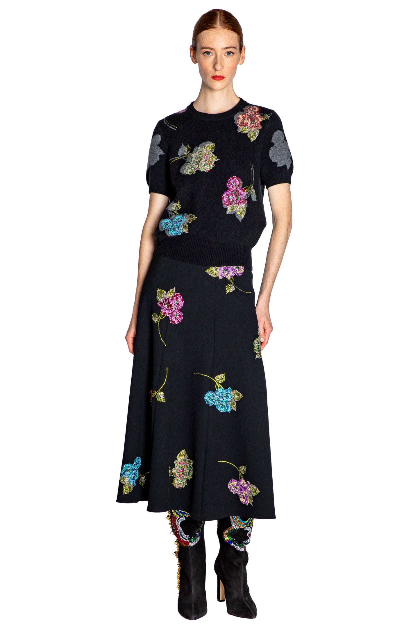 'PRIMROSE SHADOWS' SHORT SLEEVE PULLOVER - - Libertine