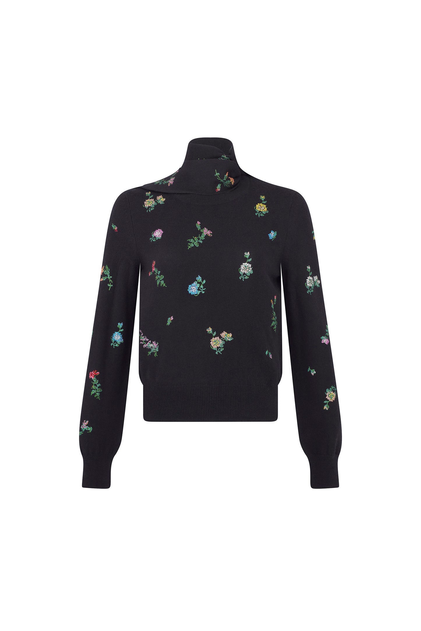 'JOY AND MIRTH' SCARF SWEATER - - Libertine