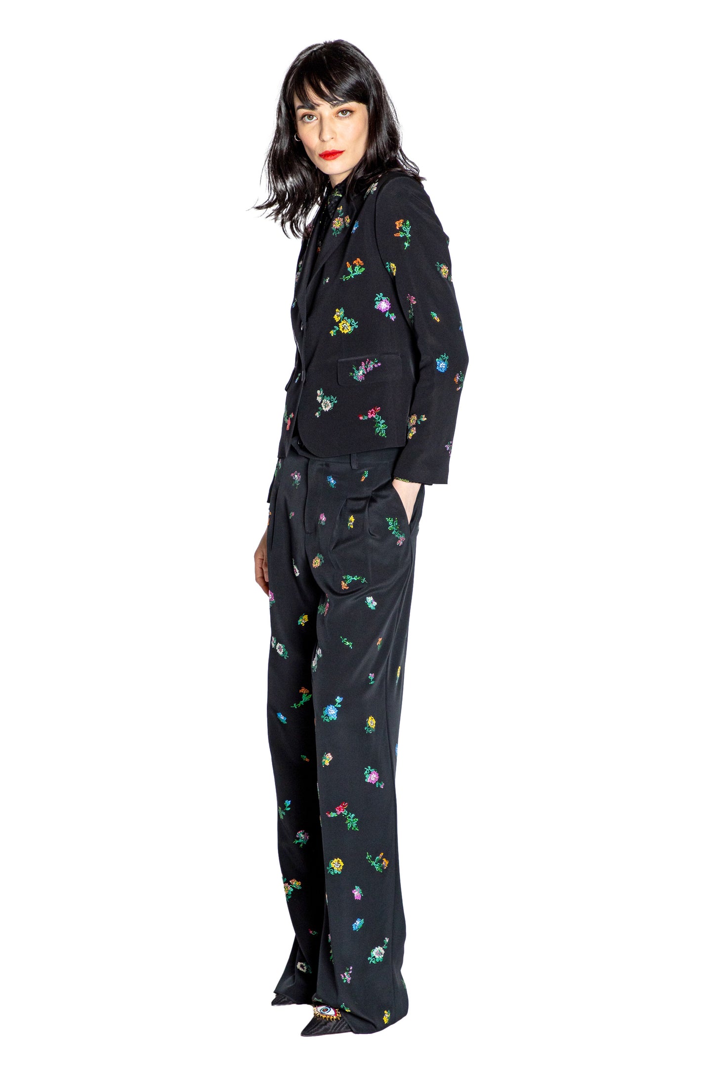 'JOY AND MIRTH' L/S SHORT JACKET - - Libertine