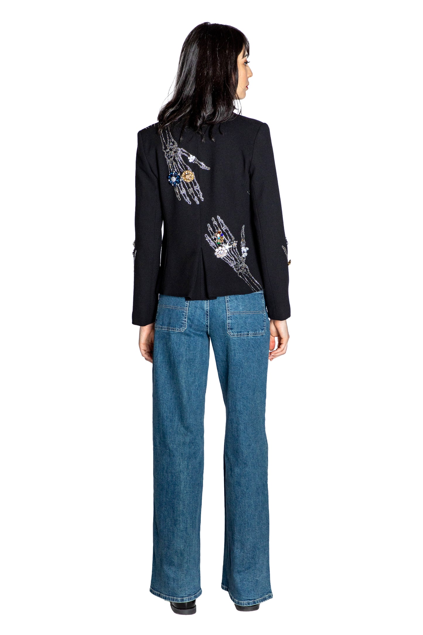 'BURIED TREASURE' L/S SHORT BLAZER - - Libertine