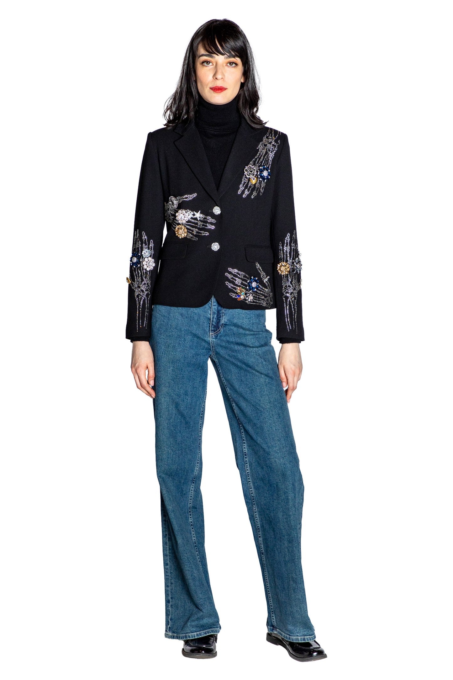 'BURIED TREASURE' L/S SHORT BLAZER - - Libertine