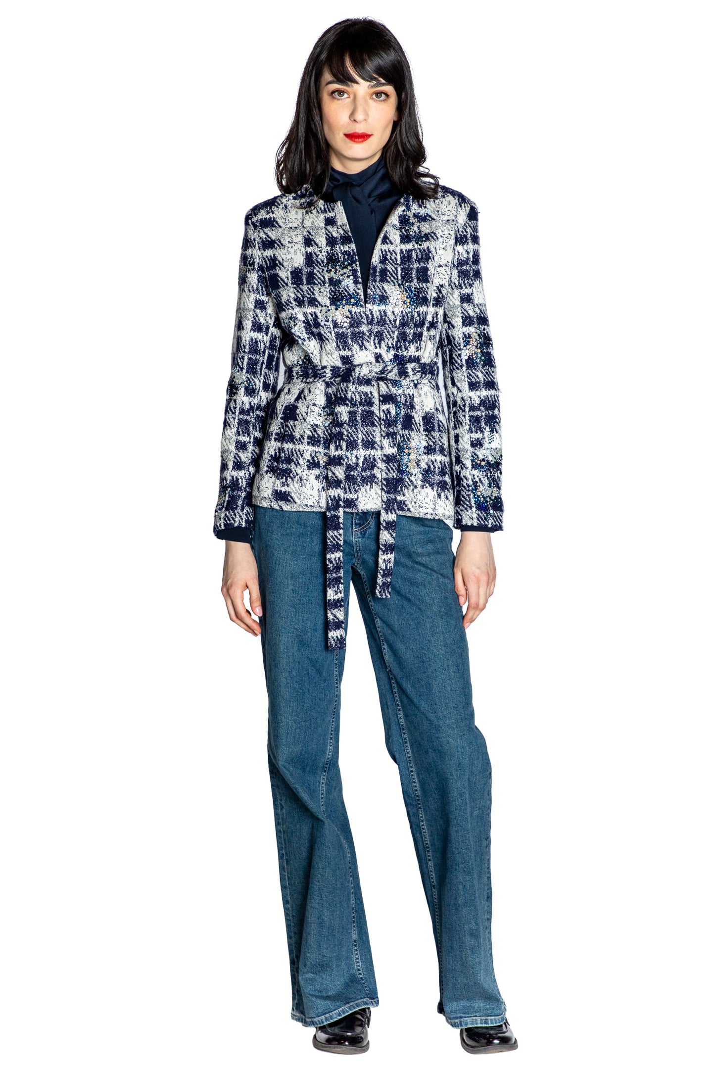 'SNOW DRIFT' OSCAR WRAP JACKET - - Libertine