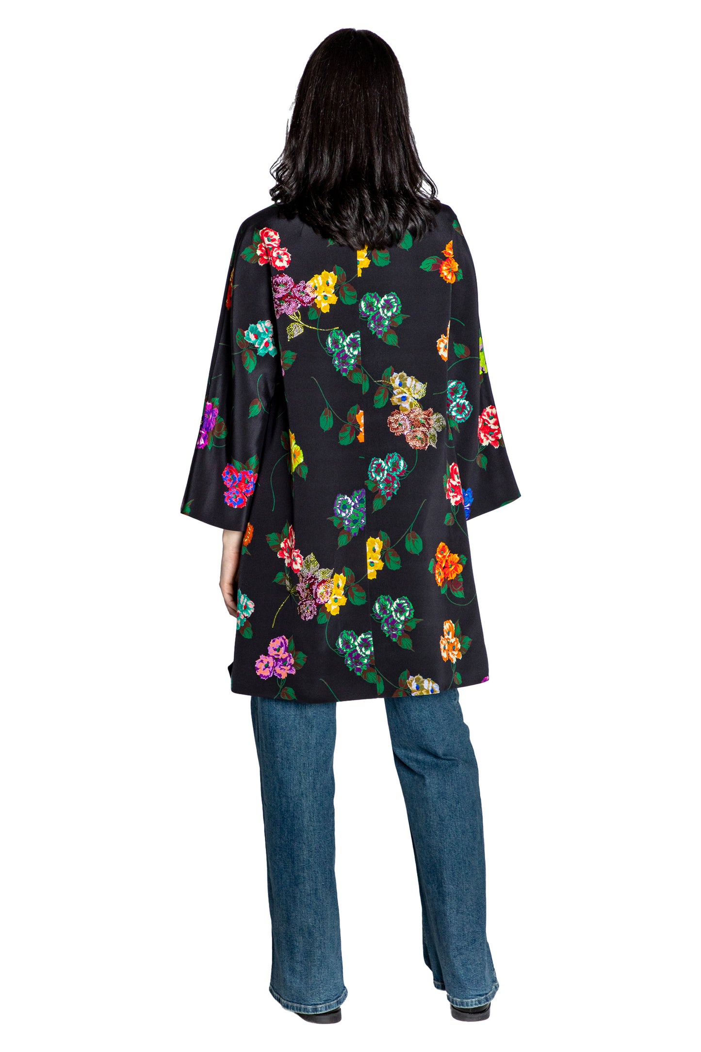 'ANTIQUE PRIMROSE' NOTCHED LAPEL COAT - - Libertine