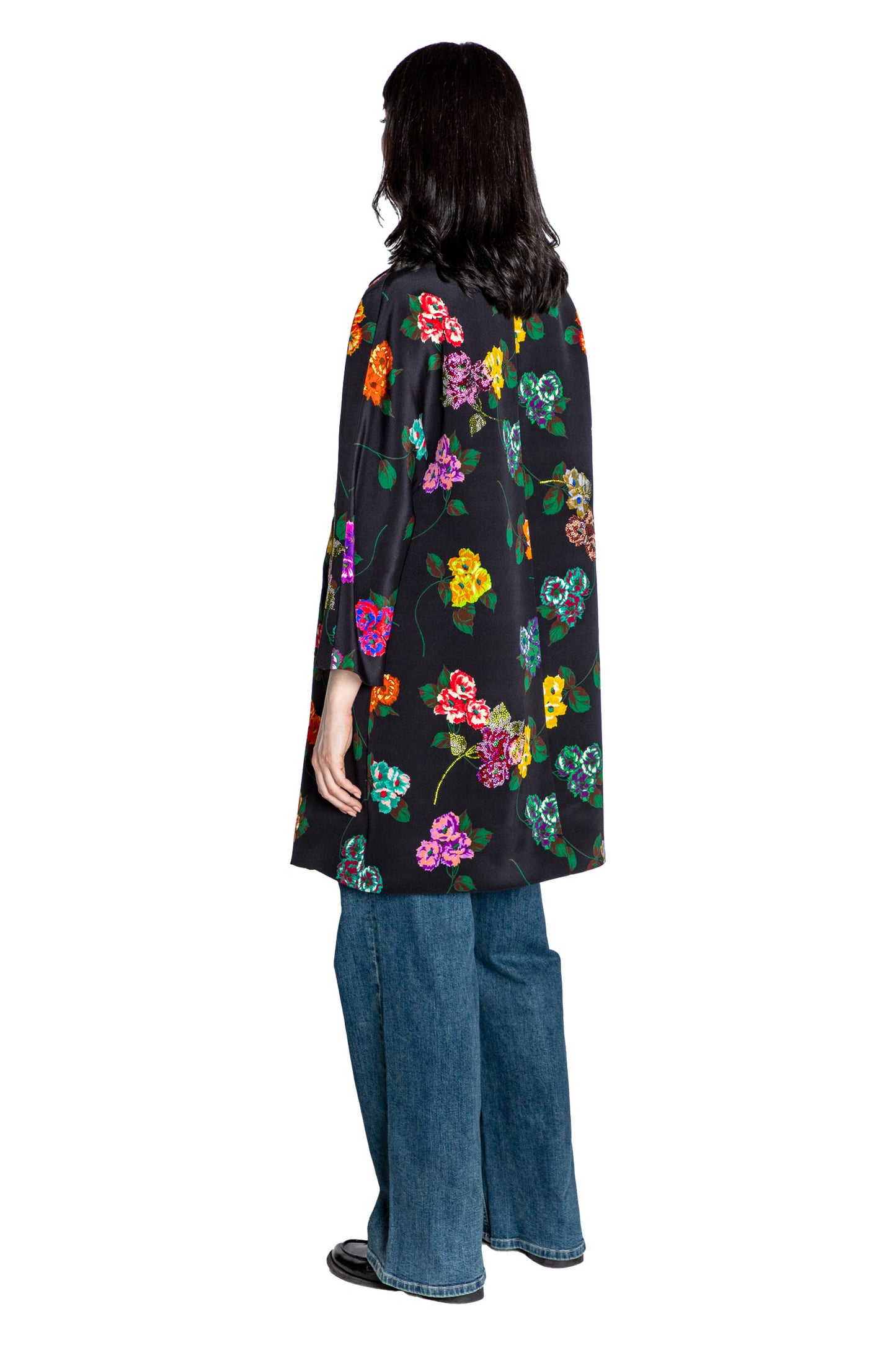 'ANTIQUE PRIMROSE' NOTCHED LAPEL COAT - - Libertine