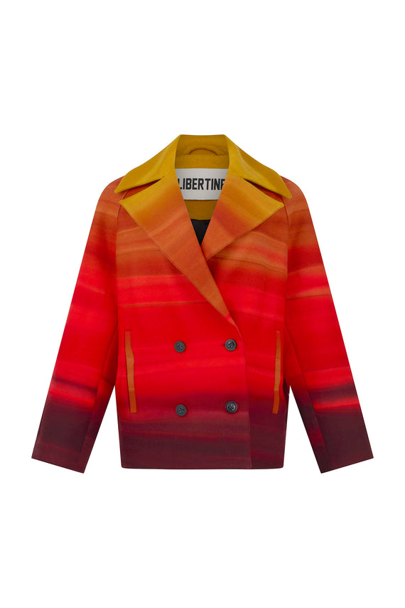 'CALIFORNIA SUNSET' DEAUVILLE JACKET - - Libertine - Main image