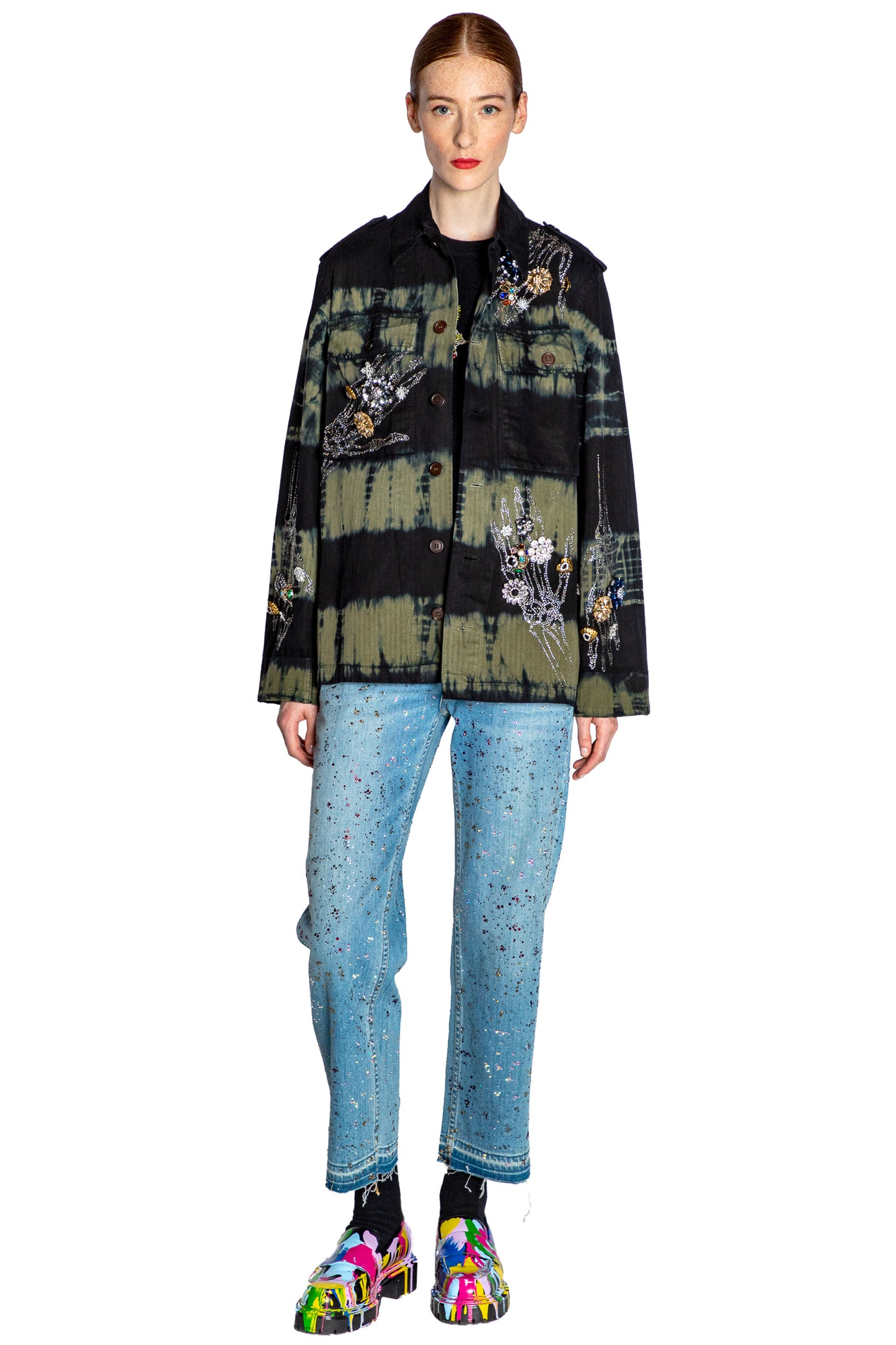 'BURIED TREASURE' VINTAGE FRENCH MILITARY JACKET - - Libertine