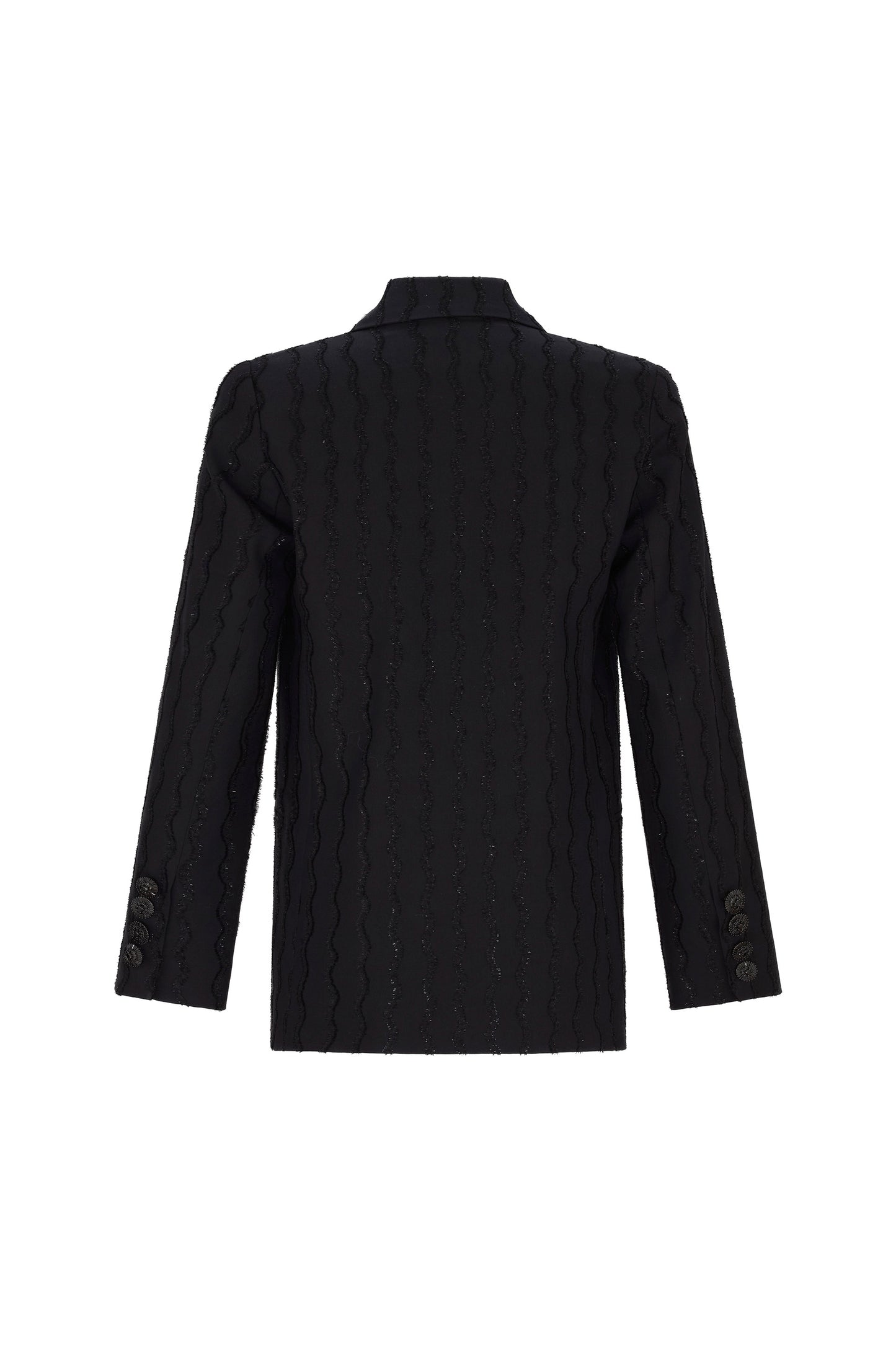 'SQUIGGLY' DOUBLE BREASTED JACKET - - Libertine