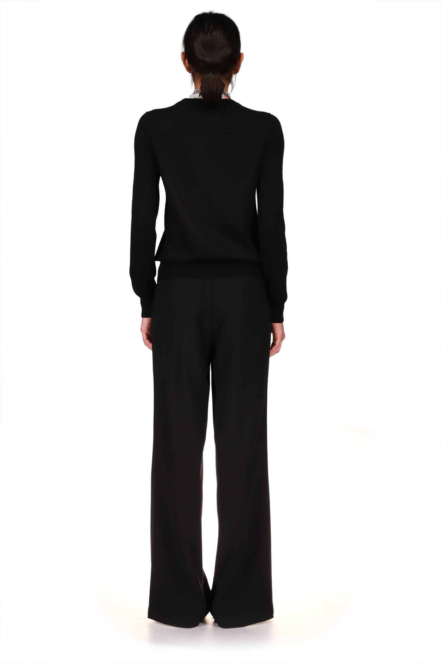 'KYOTO GARDENS' SILKY CASHMERE PULLOVER - SWEATERS - Libertine