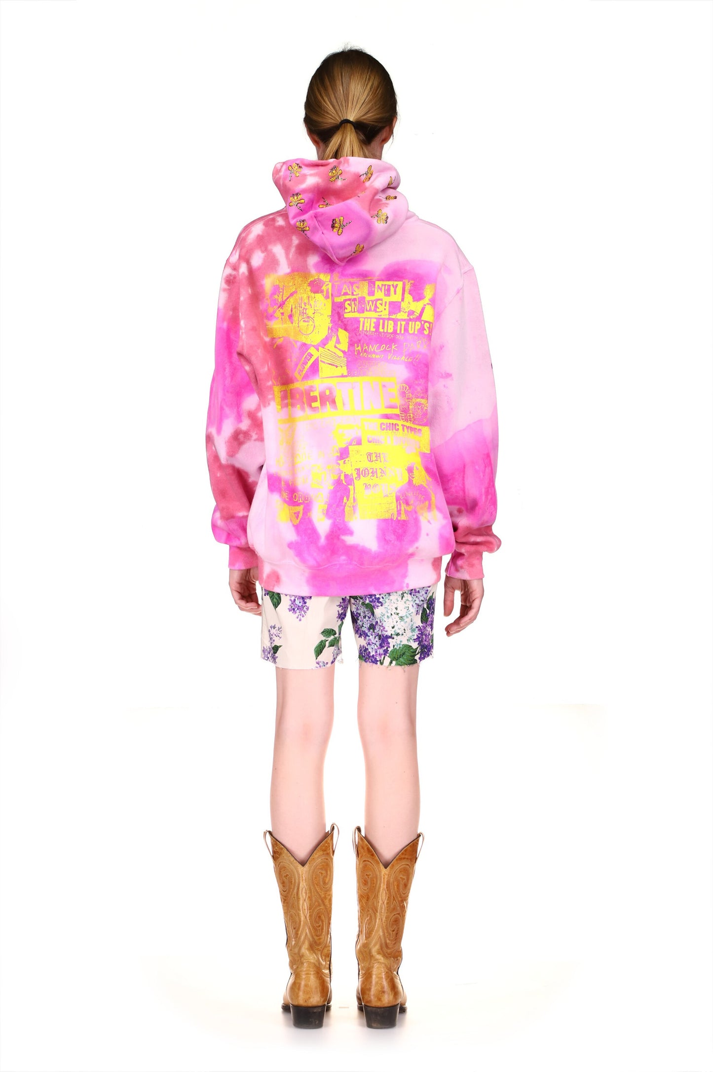 'LIBERTINE FLYER' TIE DYE SLIM HOODIE - SWEATSHIRTS - Libertine