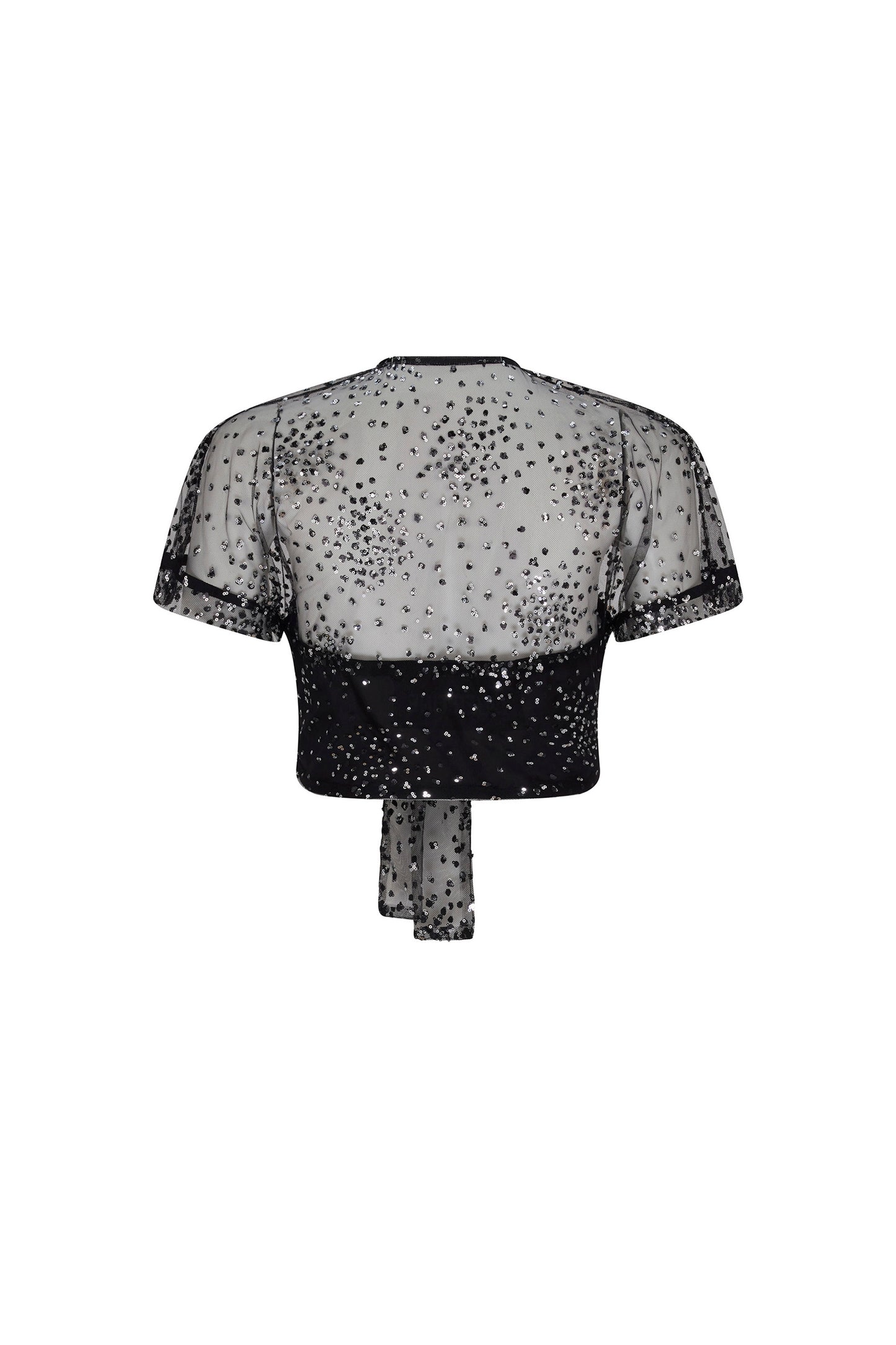 'LUNAR NOIR' CARMEN TOP - - Libertine