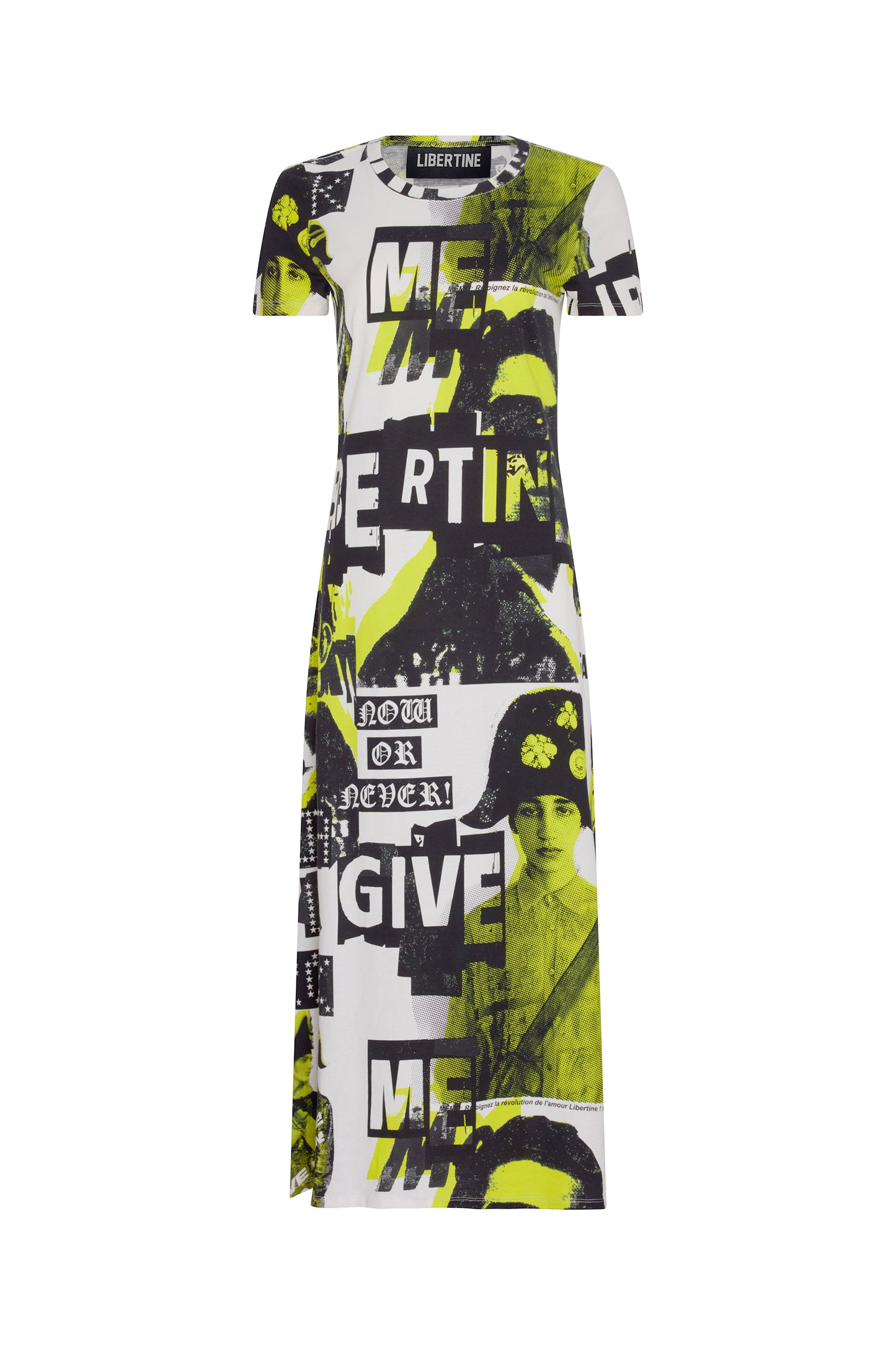 'PAIX PRINT' T SHIRT DRESS - - Libertine