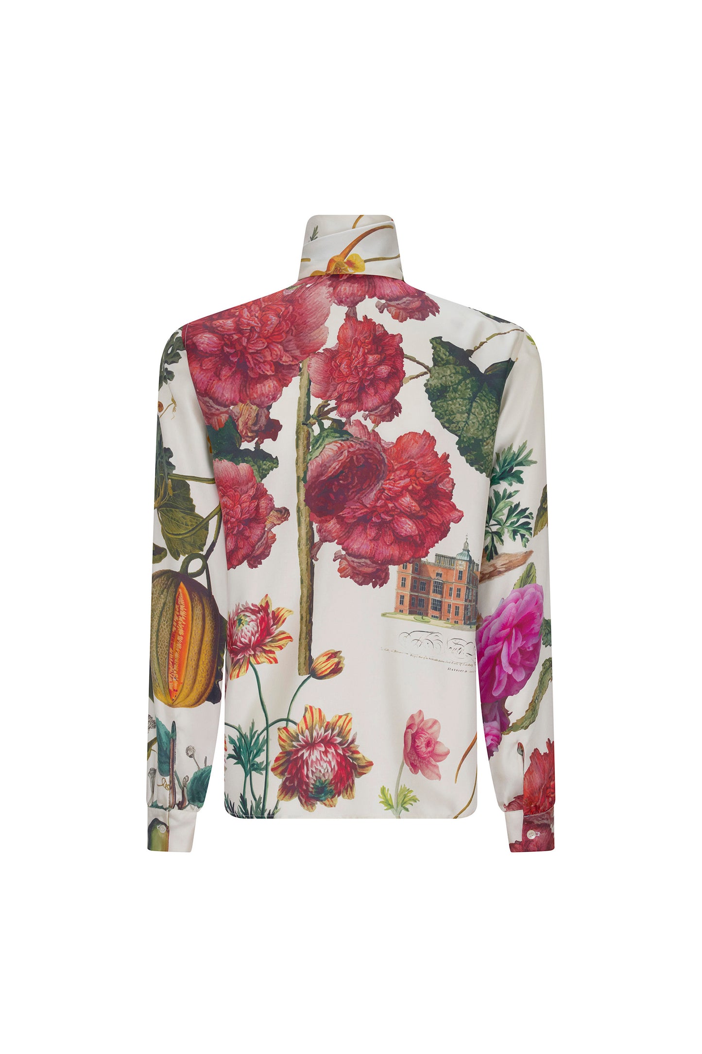 'HOLLYHOCK' SLIM KEITH TIE BLOUSE - - Libertine