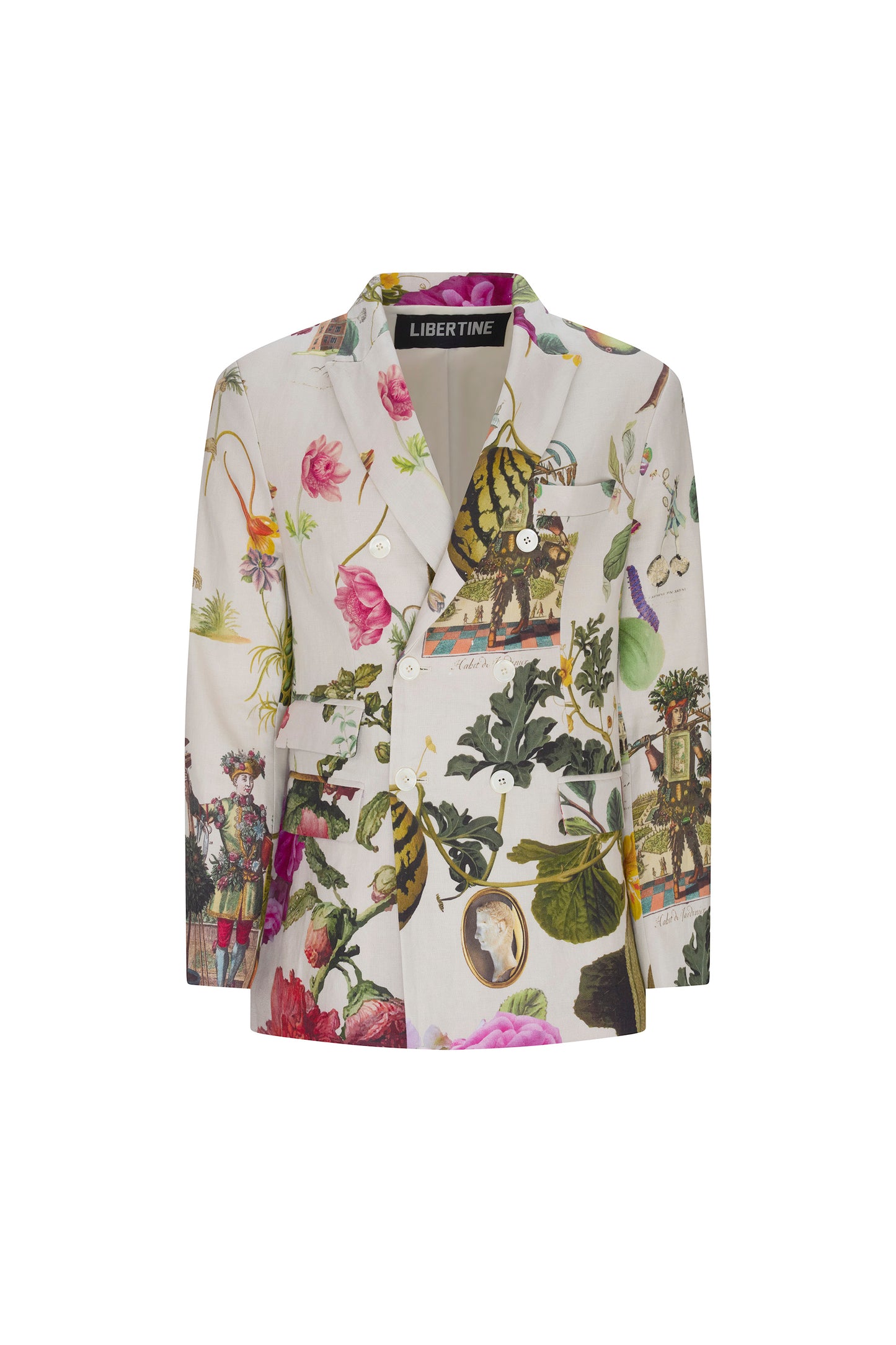 'HOLLYHOCK' DOUBLE BREASTED JACKET - - Libertine