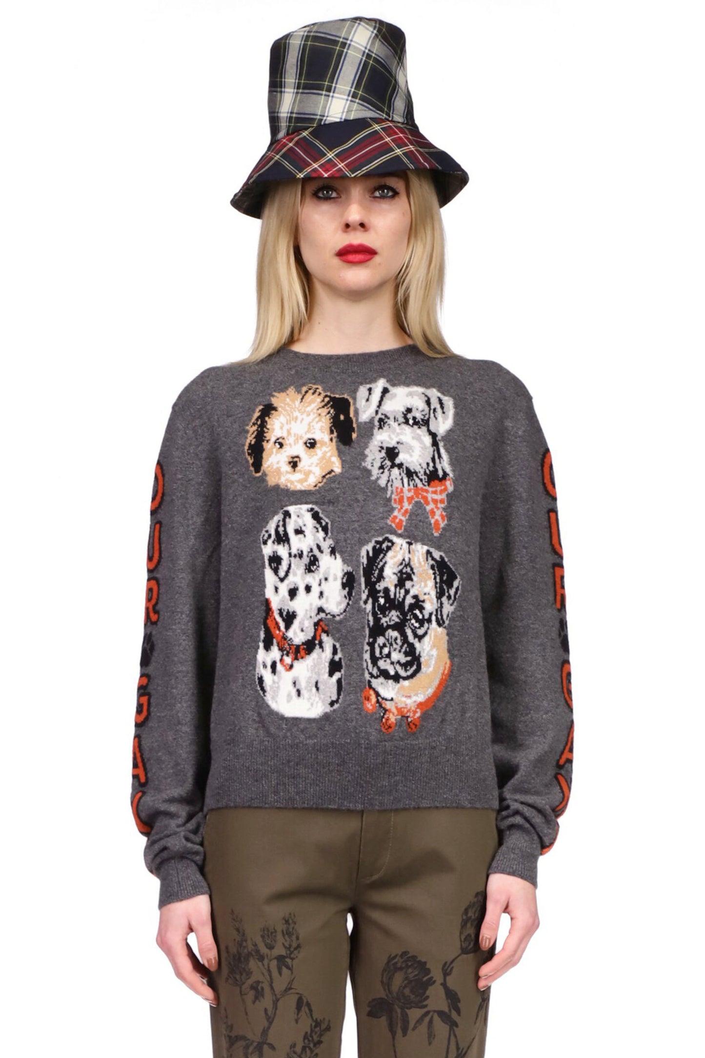 'Our Gang' Shrunken Pullover Sweater - SWEATERS - Libertine