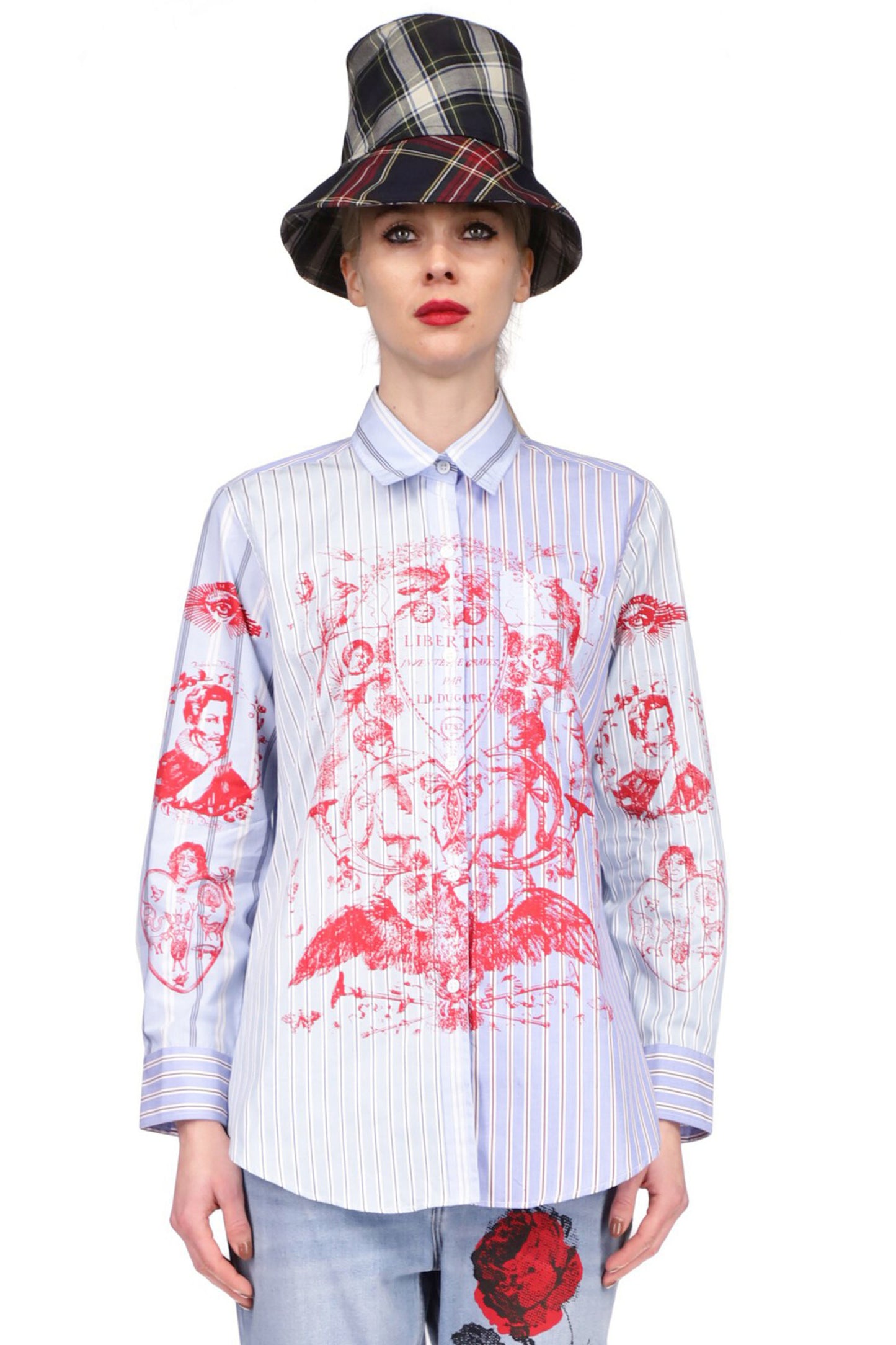 'FACE' NEW CLASSIC SHIRT WITH POCKET - SHIRTS - Libertine