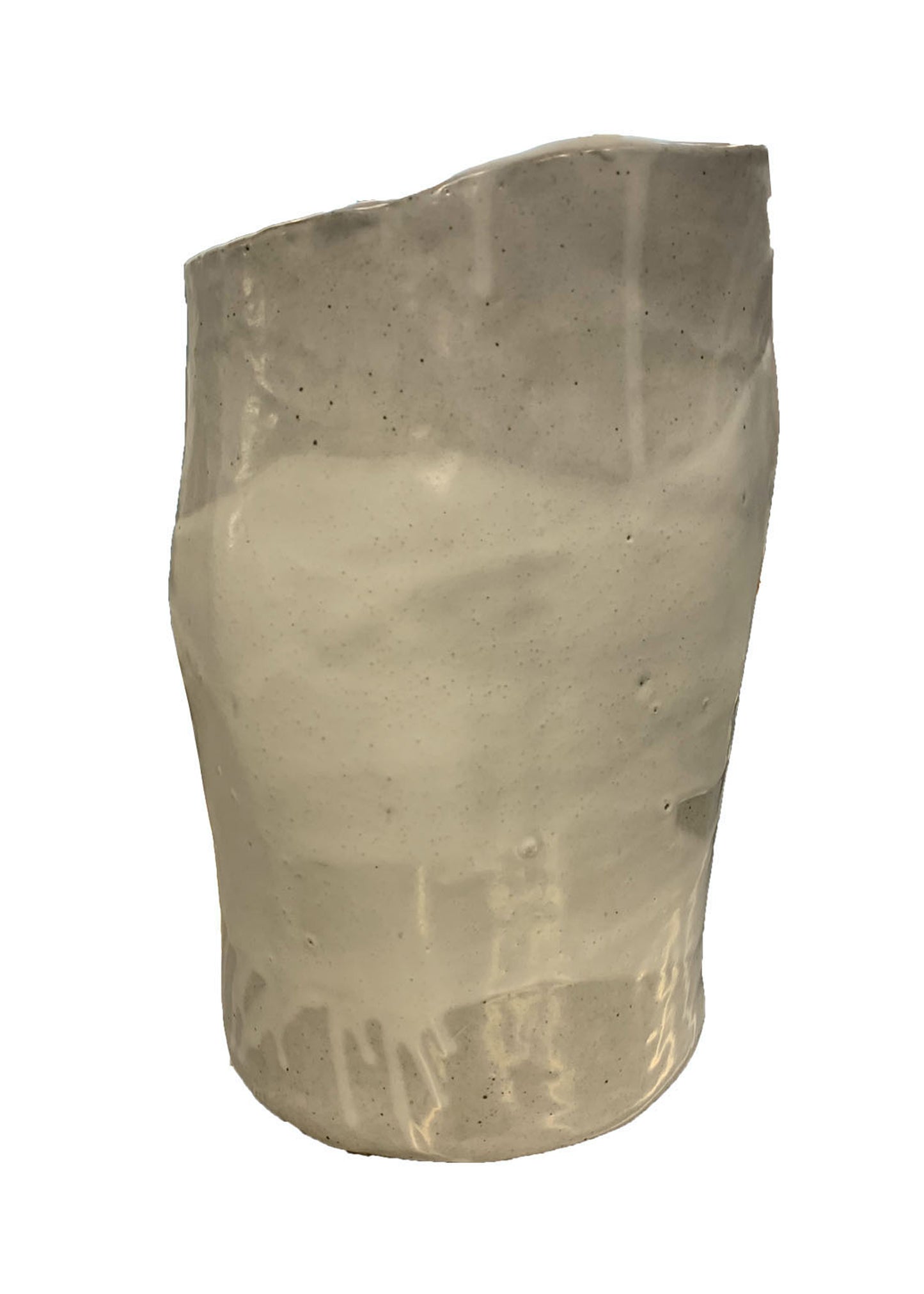 LARGE HAND THROWN ORGANICALLY SHAPED VASE 1 - Home - Libertine