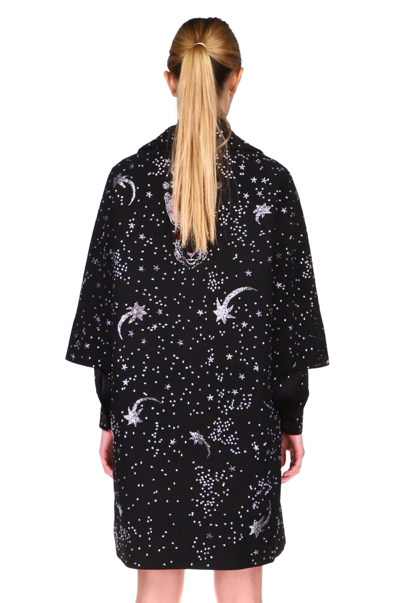 CRYSTAL 'WONDERLAND' PATCH POCKET COAT - COATS - Libertine