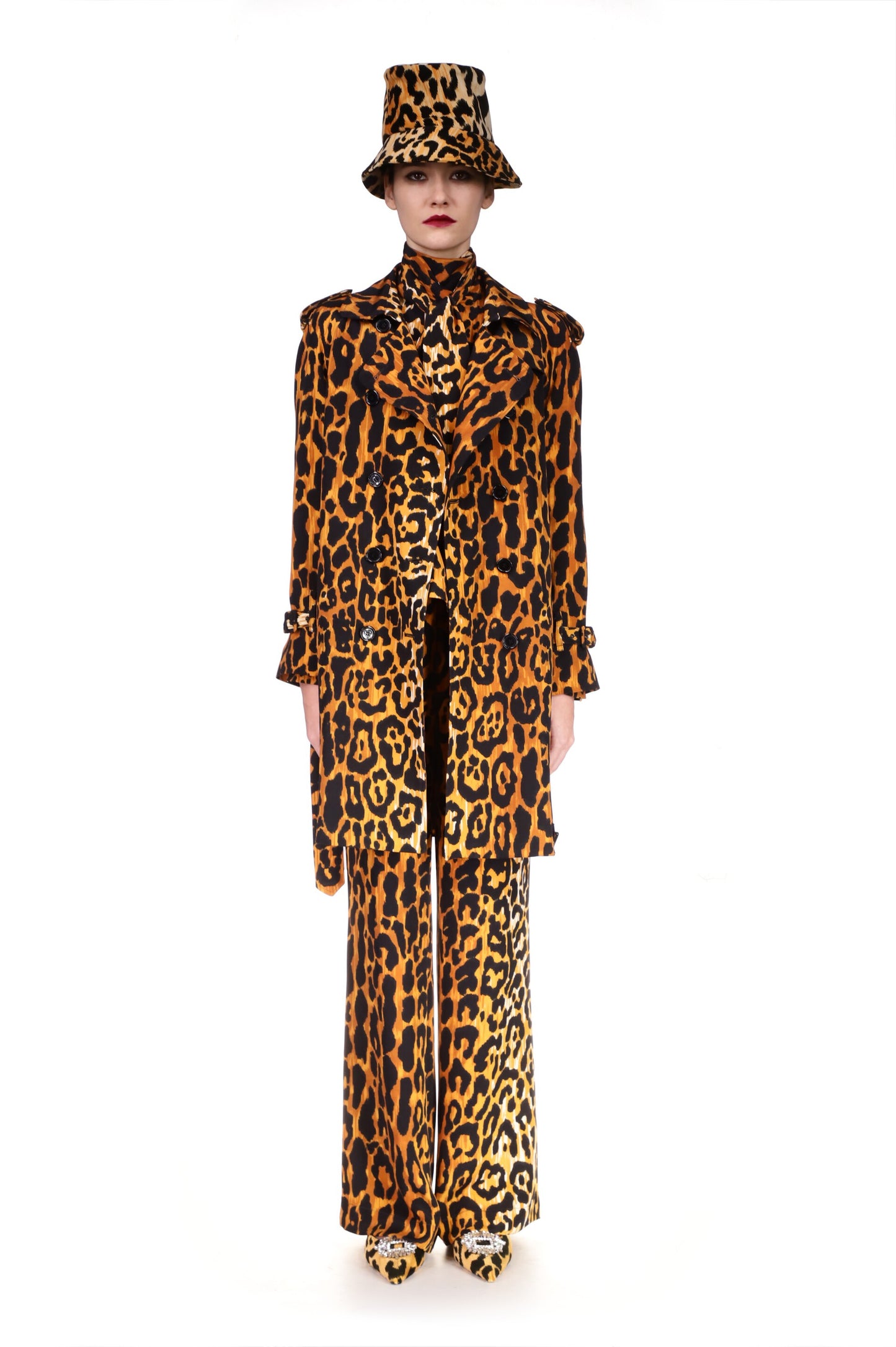'LEOPARDO' TRENCH COAT - COATS - Libertine