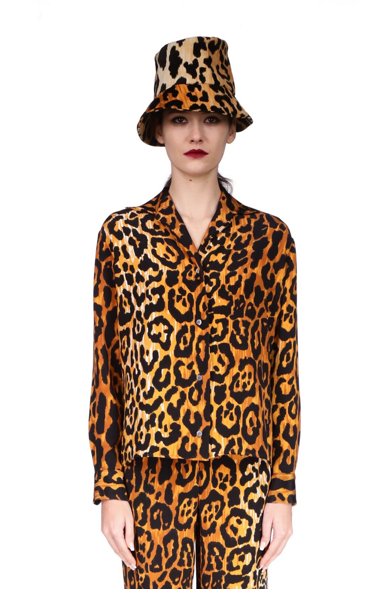 'LEOPARDO' PAJAMA BLOUSE - TOPS - Libertine