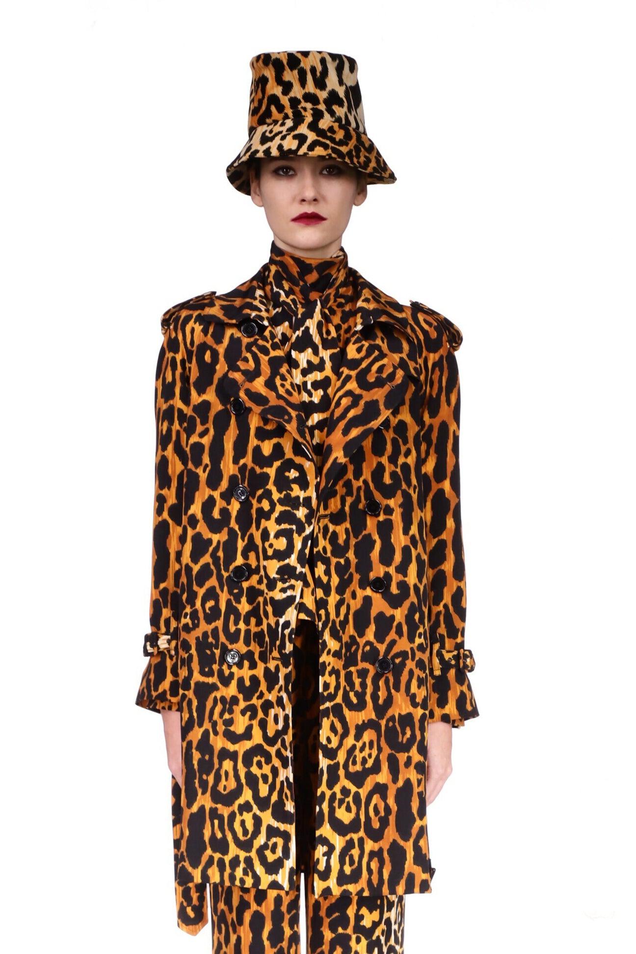 'LEOPARDO' TRENCH COAT - COATS - Libertine