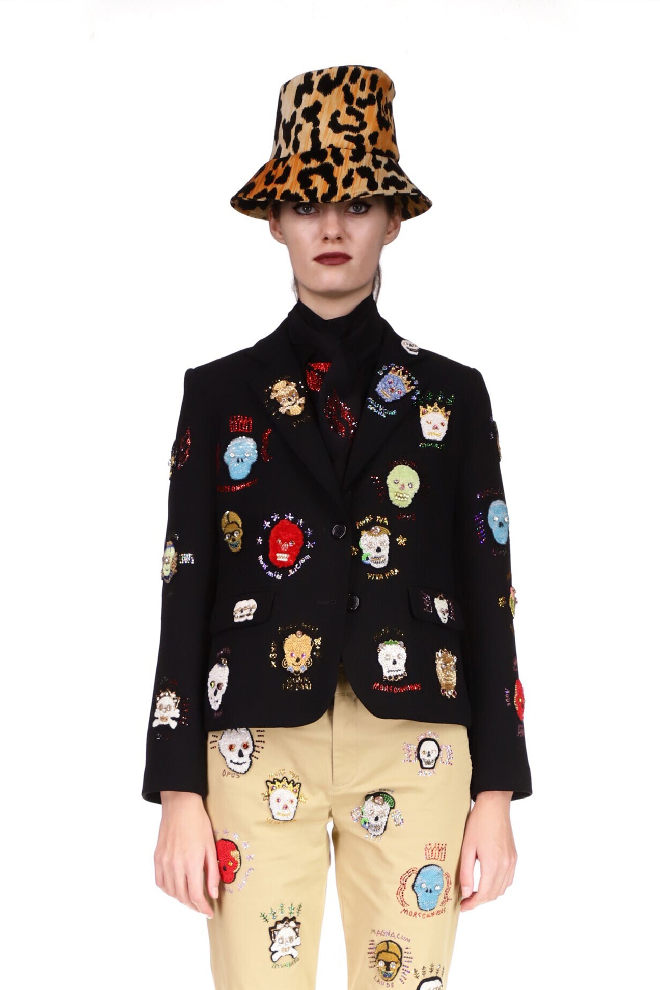 'WE ARE MADE OF STARS' LONG SLEEVE SHORT JACKET - BLAZERS - Libertine
