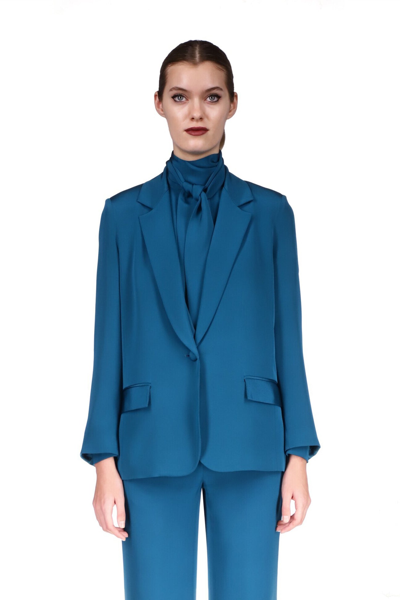 'PEACOCK' SLIM BLAZER - JACKETS - Libertine
