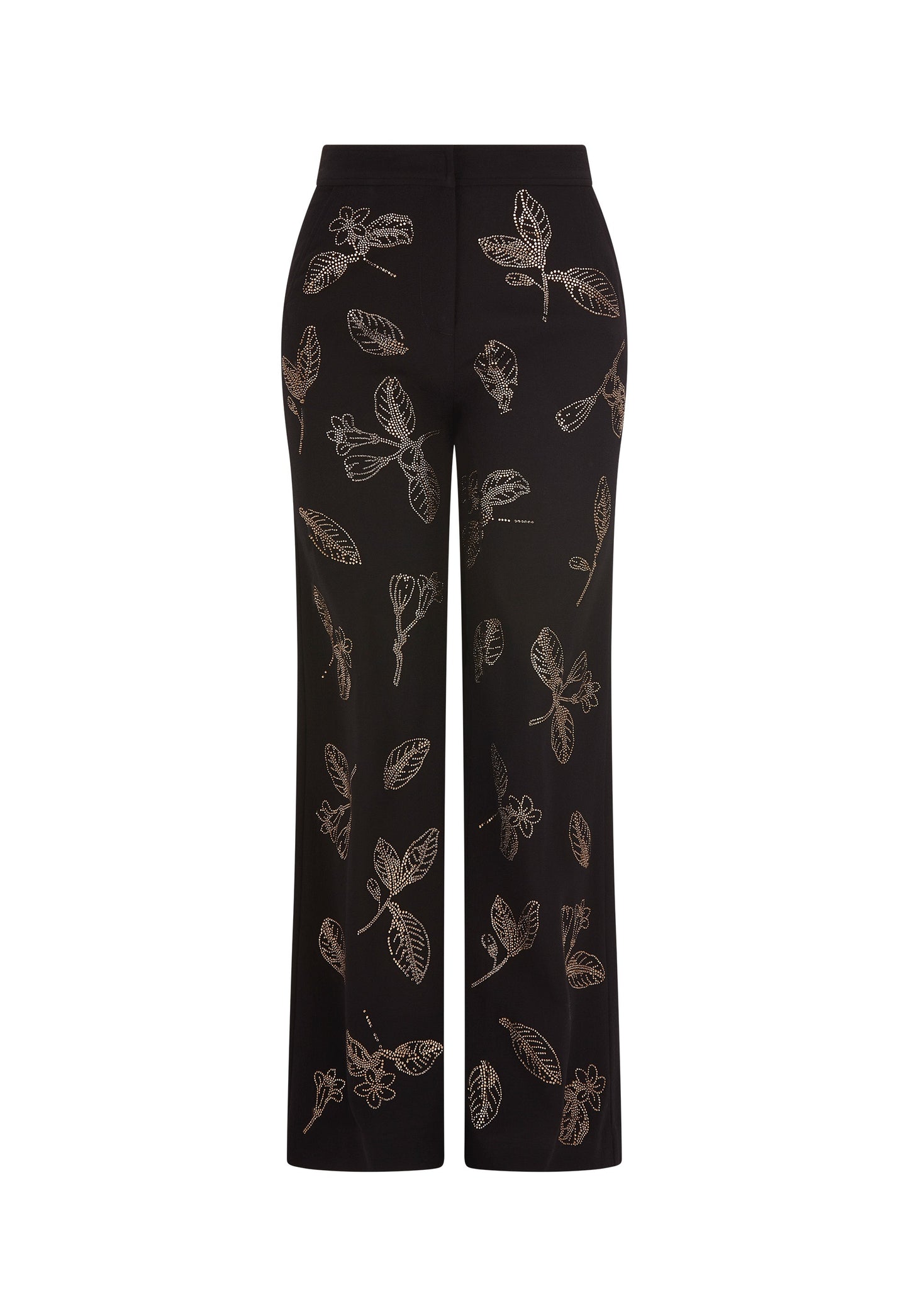 'GOLDEN LEAVES' WIDE LEG PANTS - - Libertine
