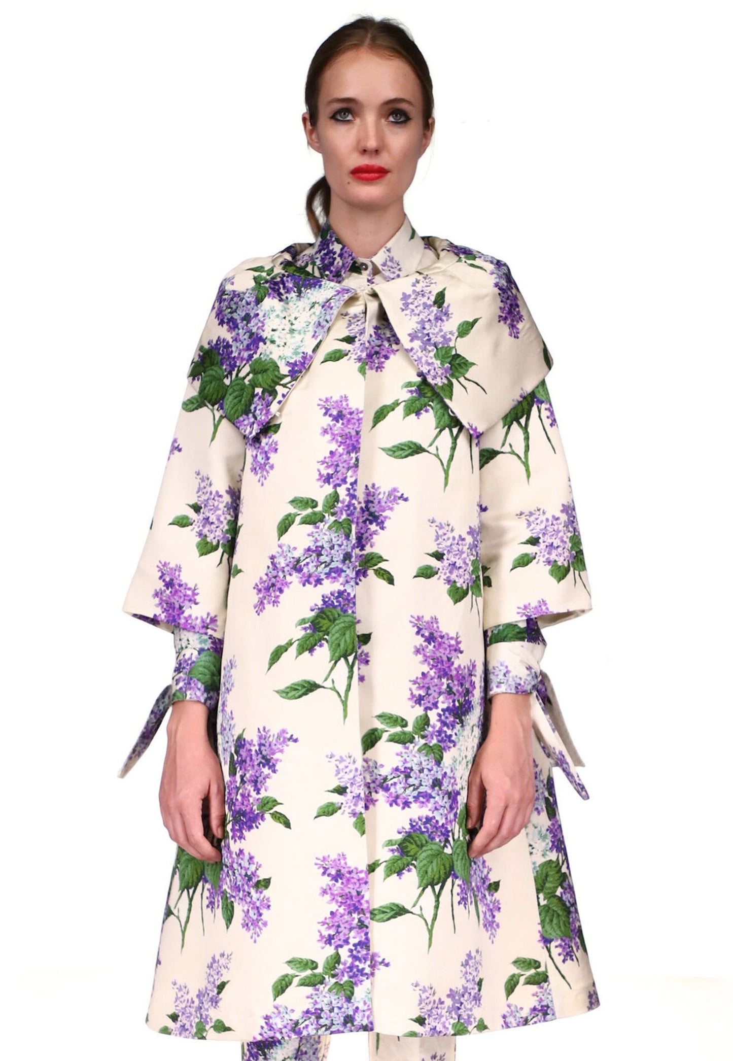 'LILAC GARDEN' JACKIE OPERA COAT - COATS - Libertine