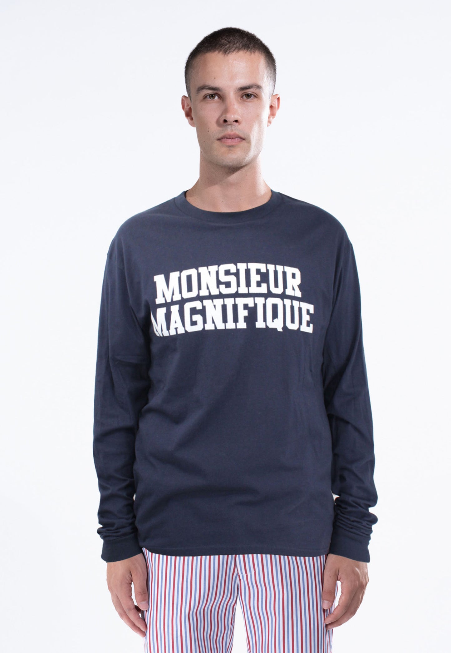 'MONSIEUR' LONG SLEEVE T SHIRT - - Libertine