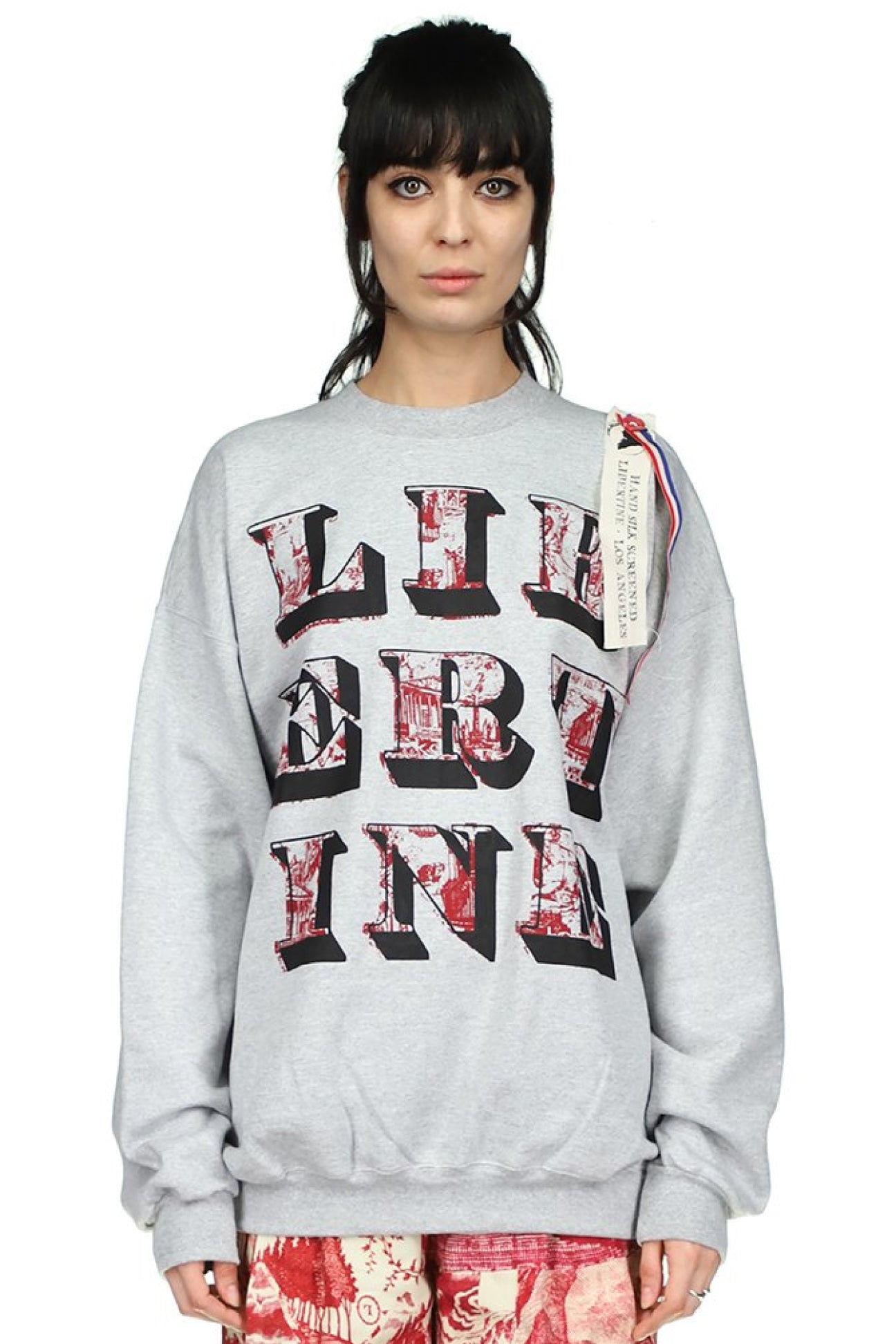 'Toile De Nantes Libertine' Pullover Sweatshirt - SWEATSHIRTS - Libertine
